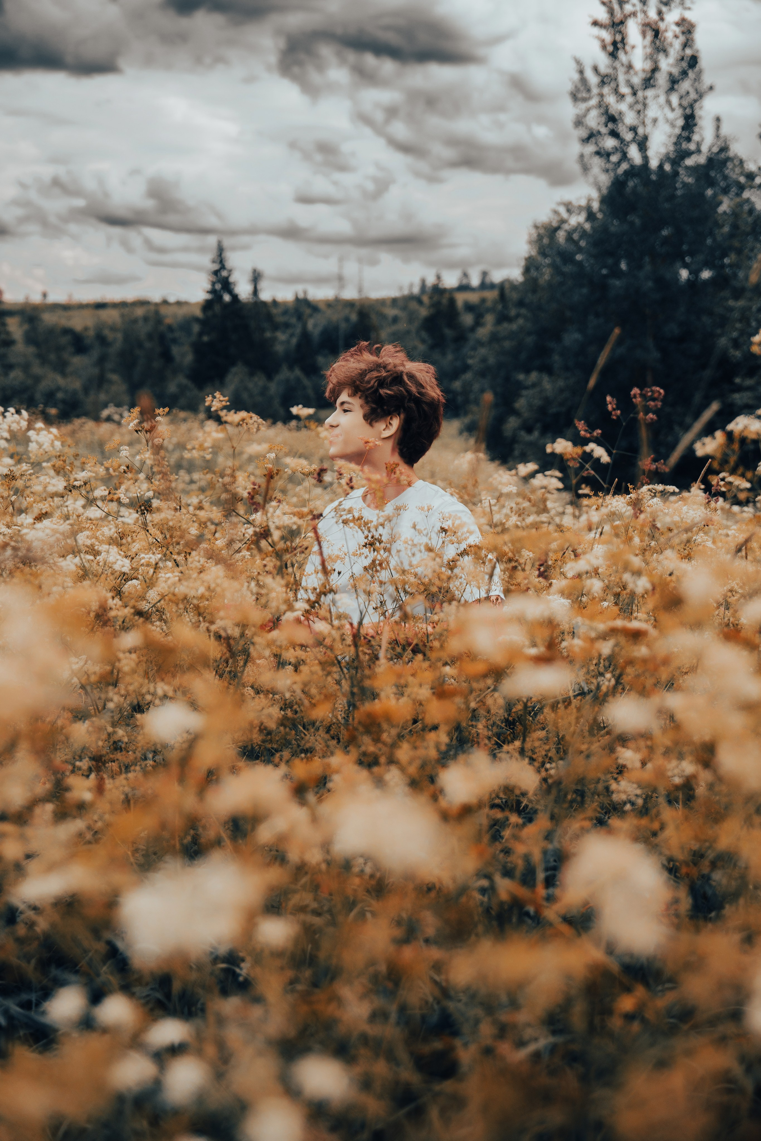 Фотосессия в поле. ТриМедиа Продакшн