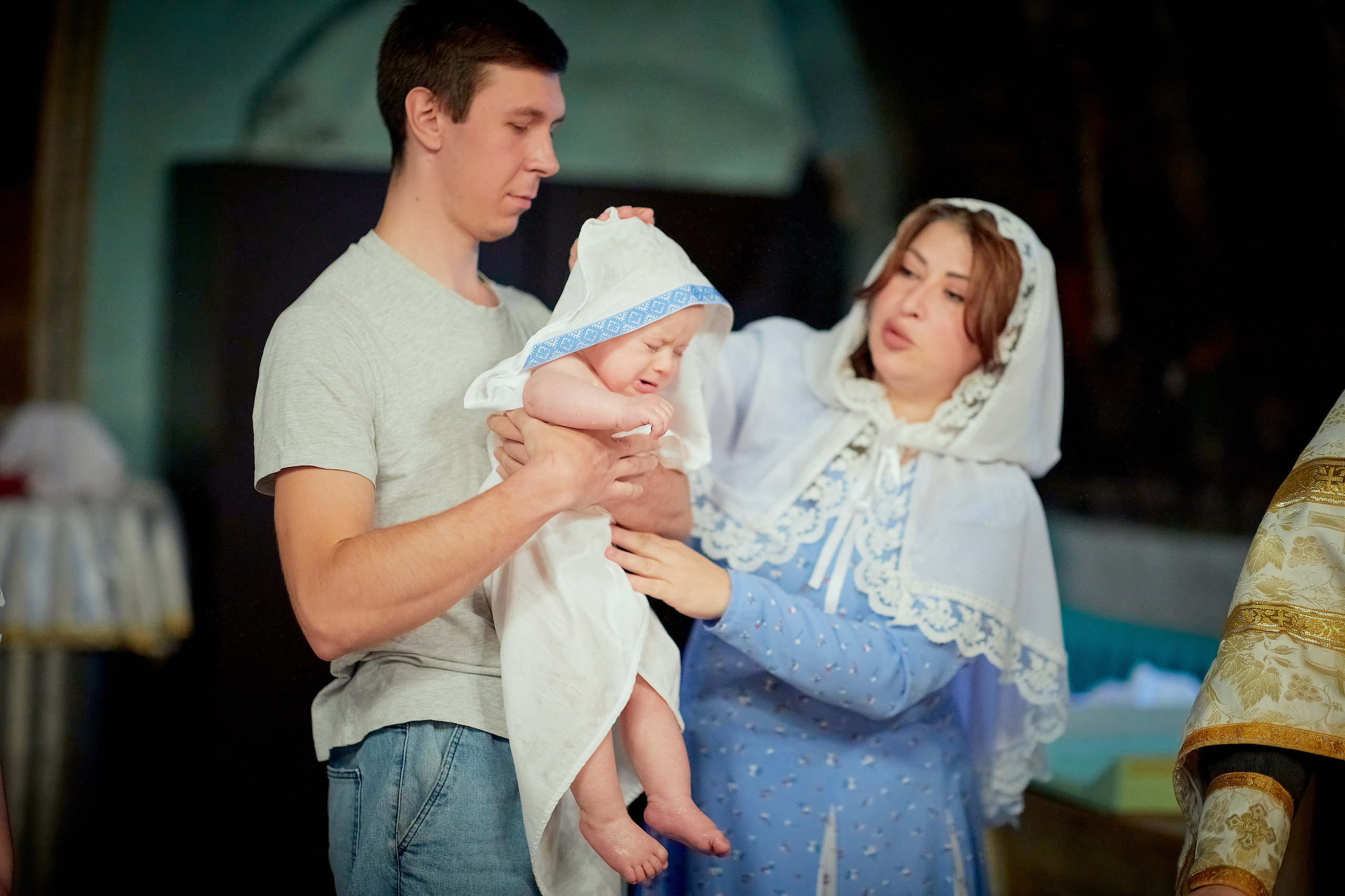 Крещение Егорушки. Семейный и детский фотограф в Ярославле Юлия Галашина