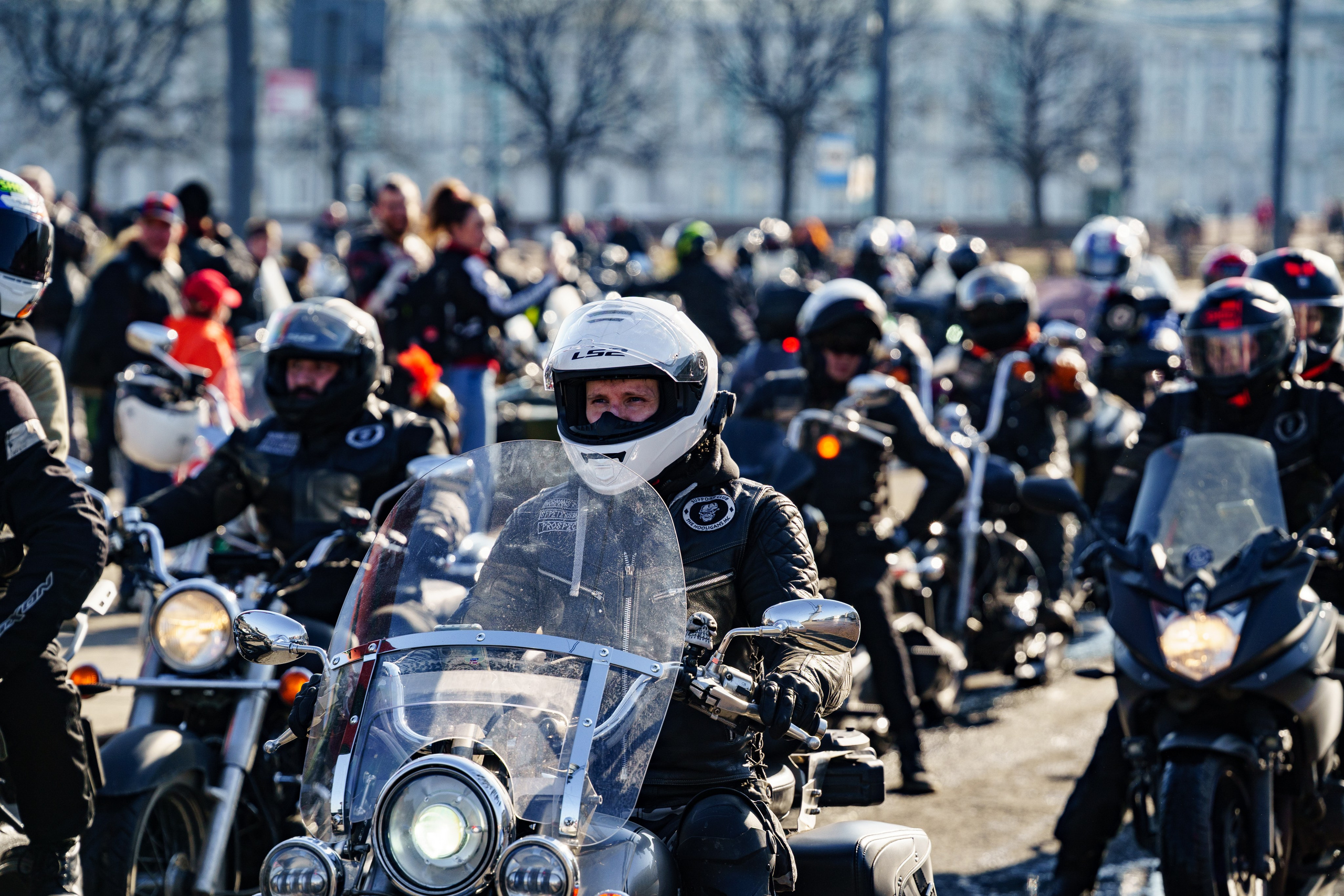 Прохват мотоклуба Norman Riders ч.1. Концертный и репортажный фотограф в Санкт-Петербурге Слава Пахомов