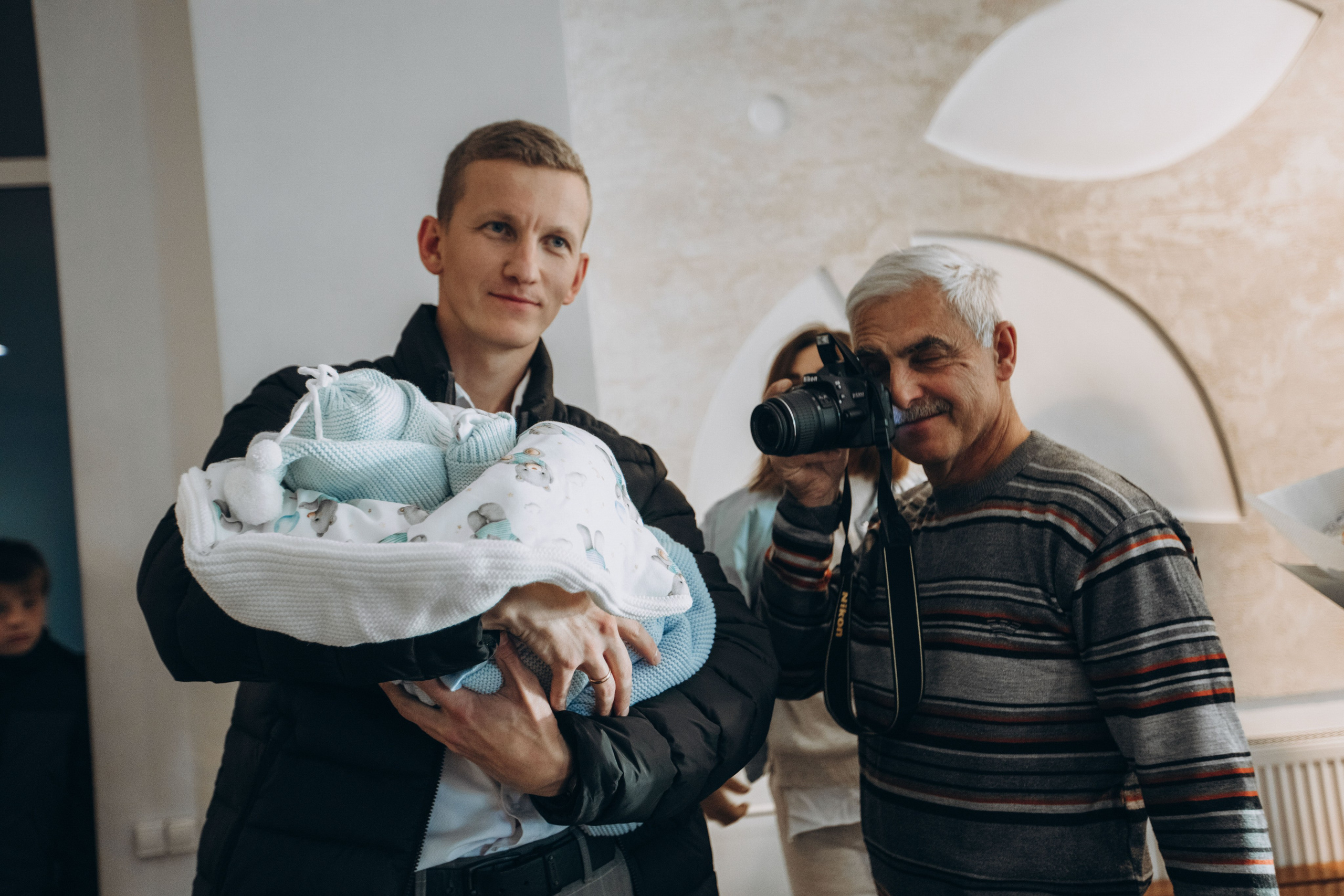 У андрея и насти родился сын!