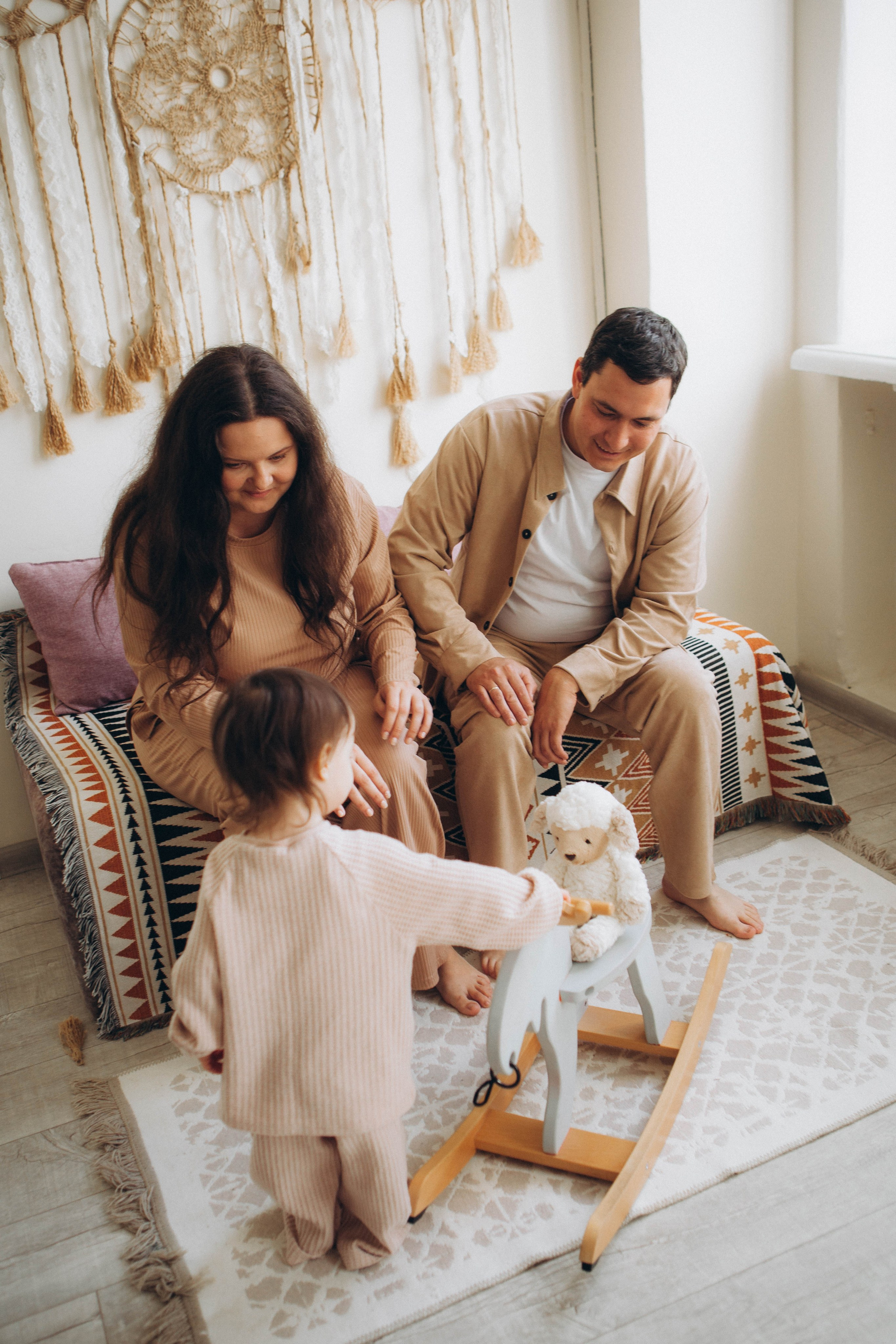 Елена, Павел и Ксюша 💖. Фотограф Ольга Крукле