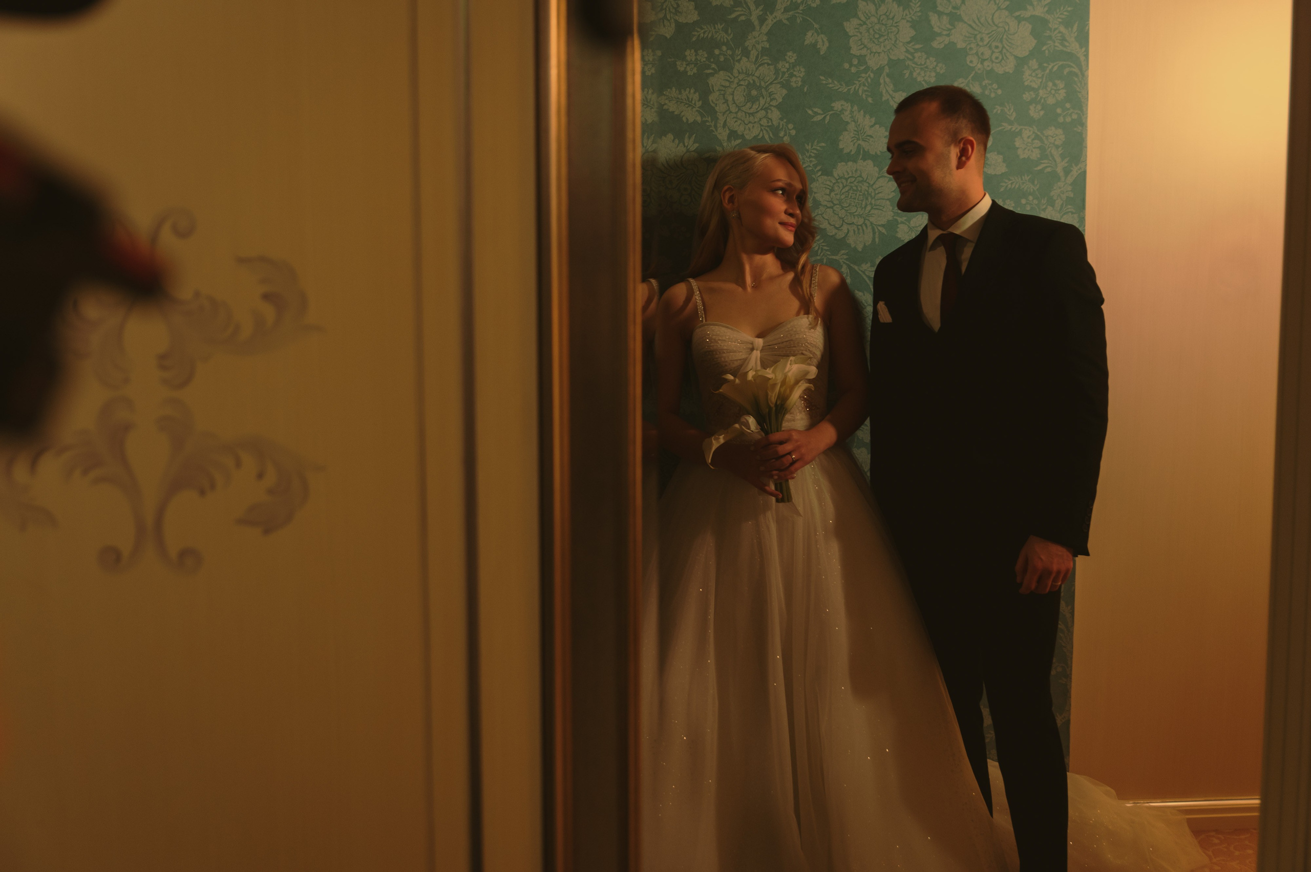 Свадебная фотосессия в Radisson Collection Hotel мск. Свадебный и портретный фотограф в Москве Жердев Даниил