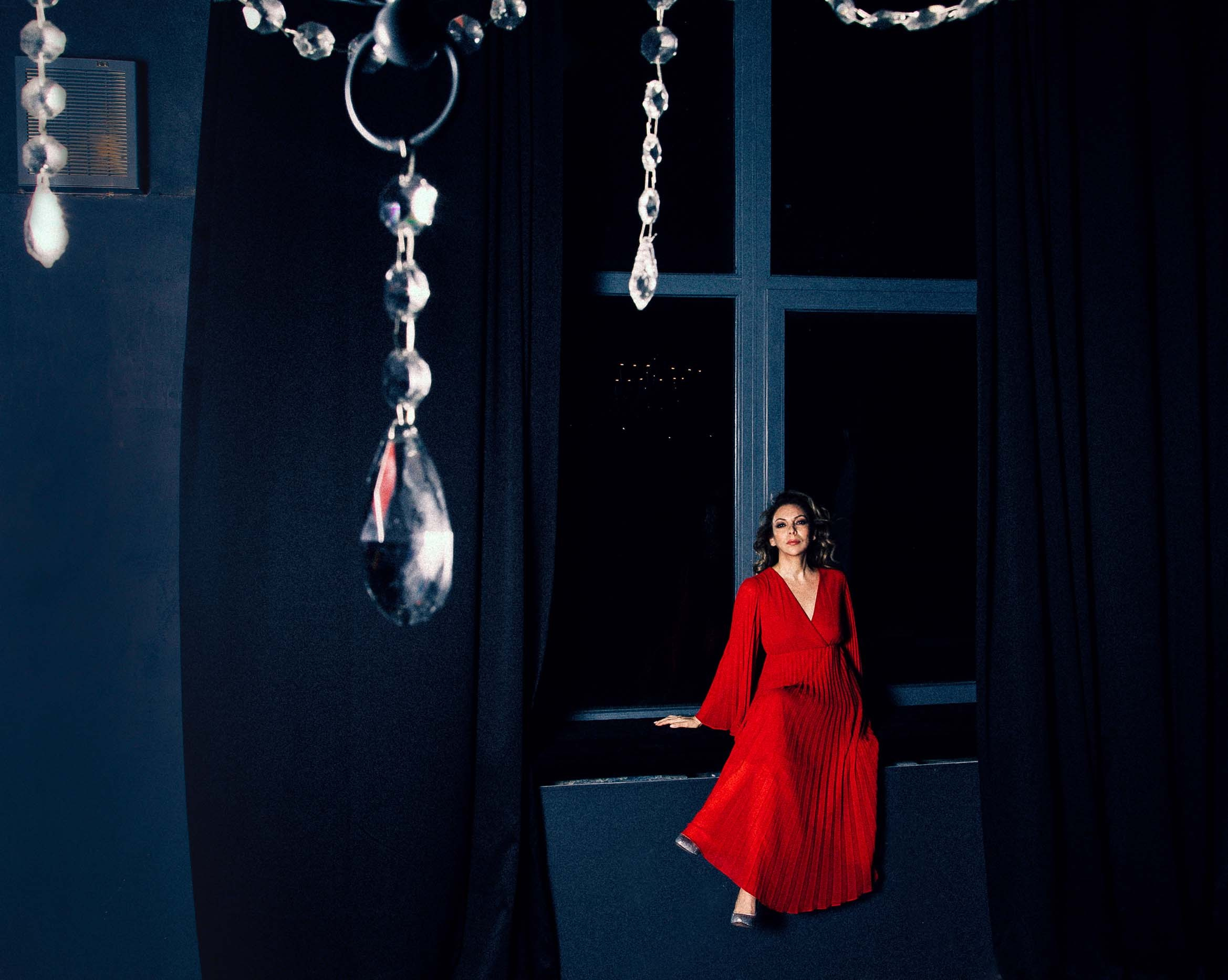 Элеонора в красном. Семейный и детский фотограф в Санкт-Петербург. Natalia Fadel