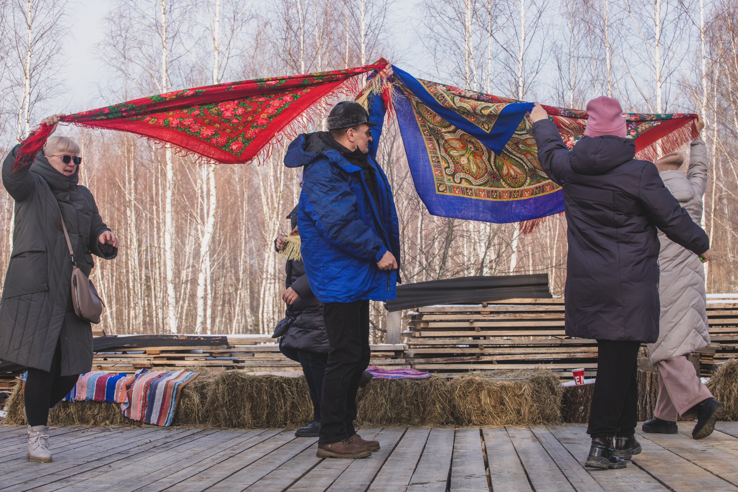 Масленица «КОЗЫ ДА БЕРЕЗЫ». Репортажный фотограф Елена Джаз в Москва