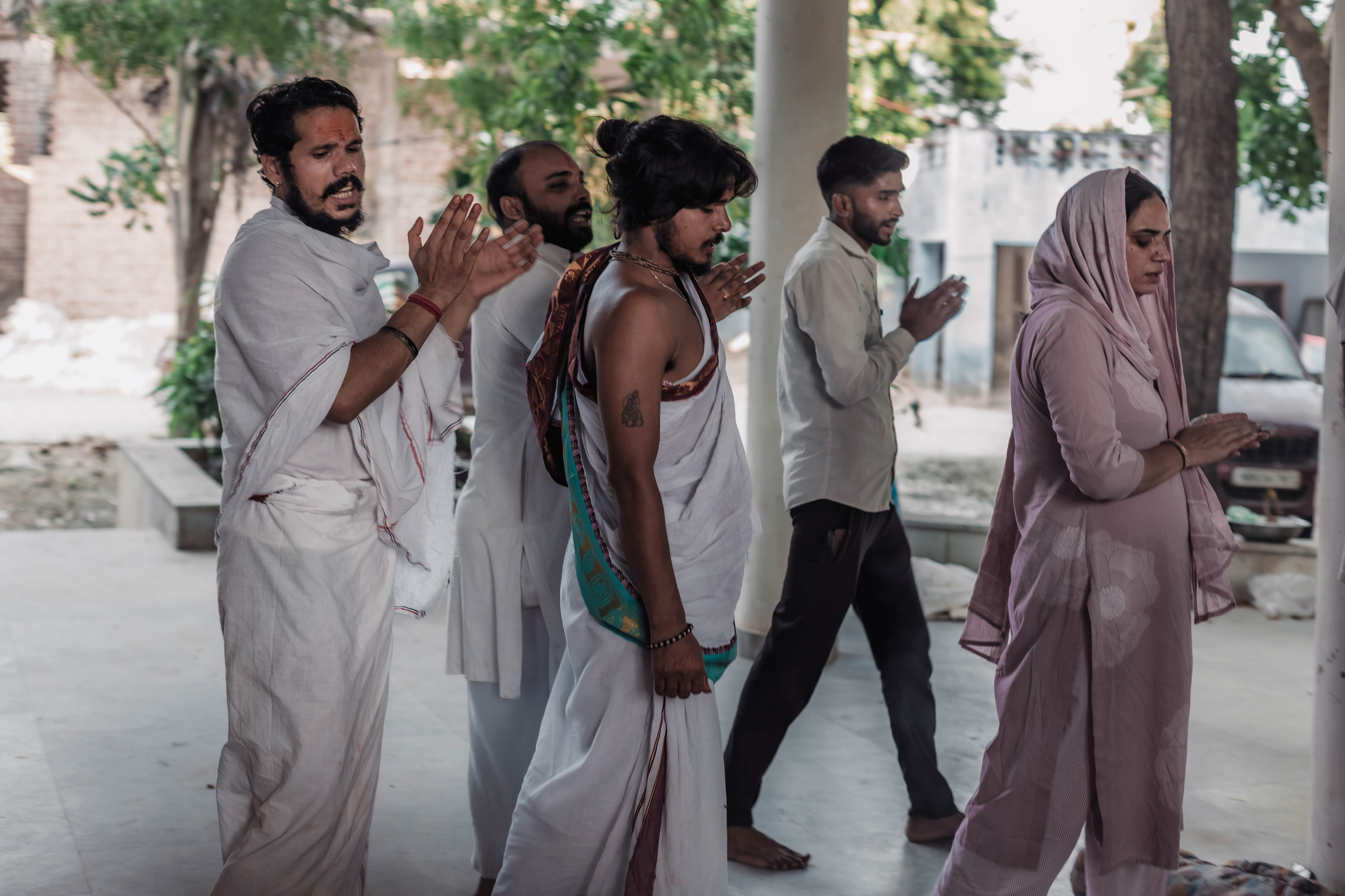 Pitri Paksha yagyas & poojas Devraha Baba ji ashram. Mariam Bagdasaryan