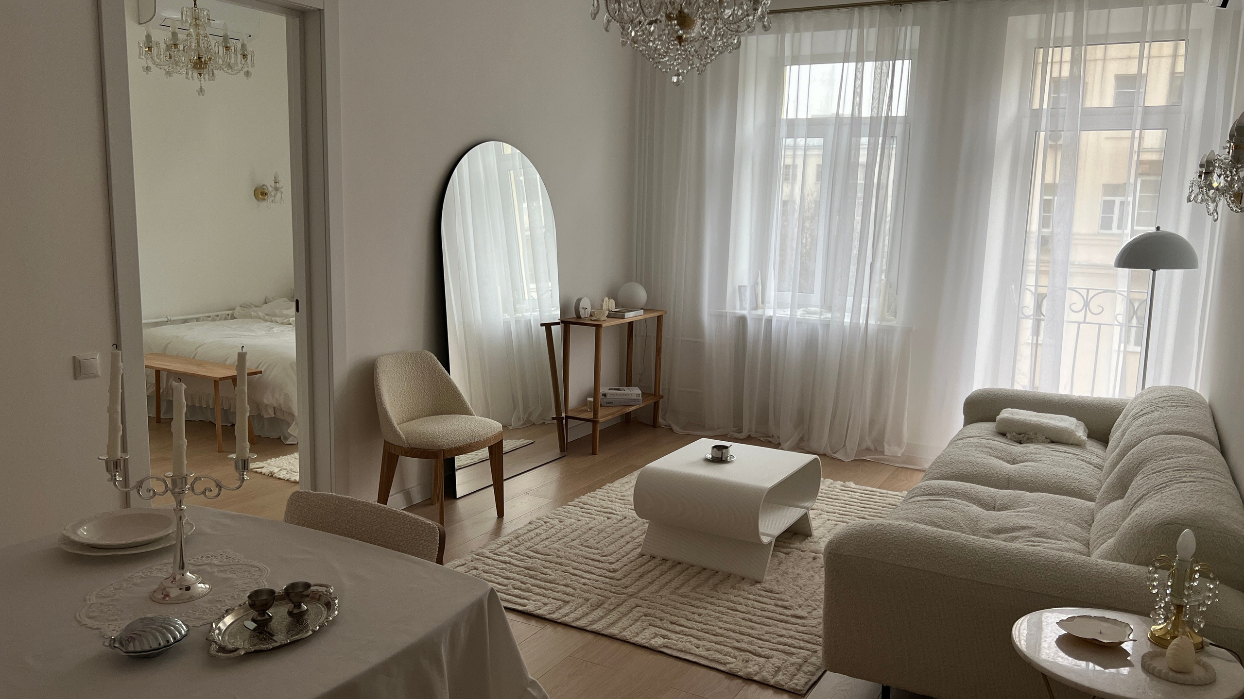 PARISIEN STUDIO | Интерьерная квартира — студия в стиле минимализм в Москве