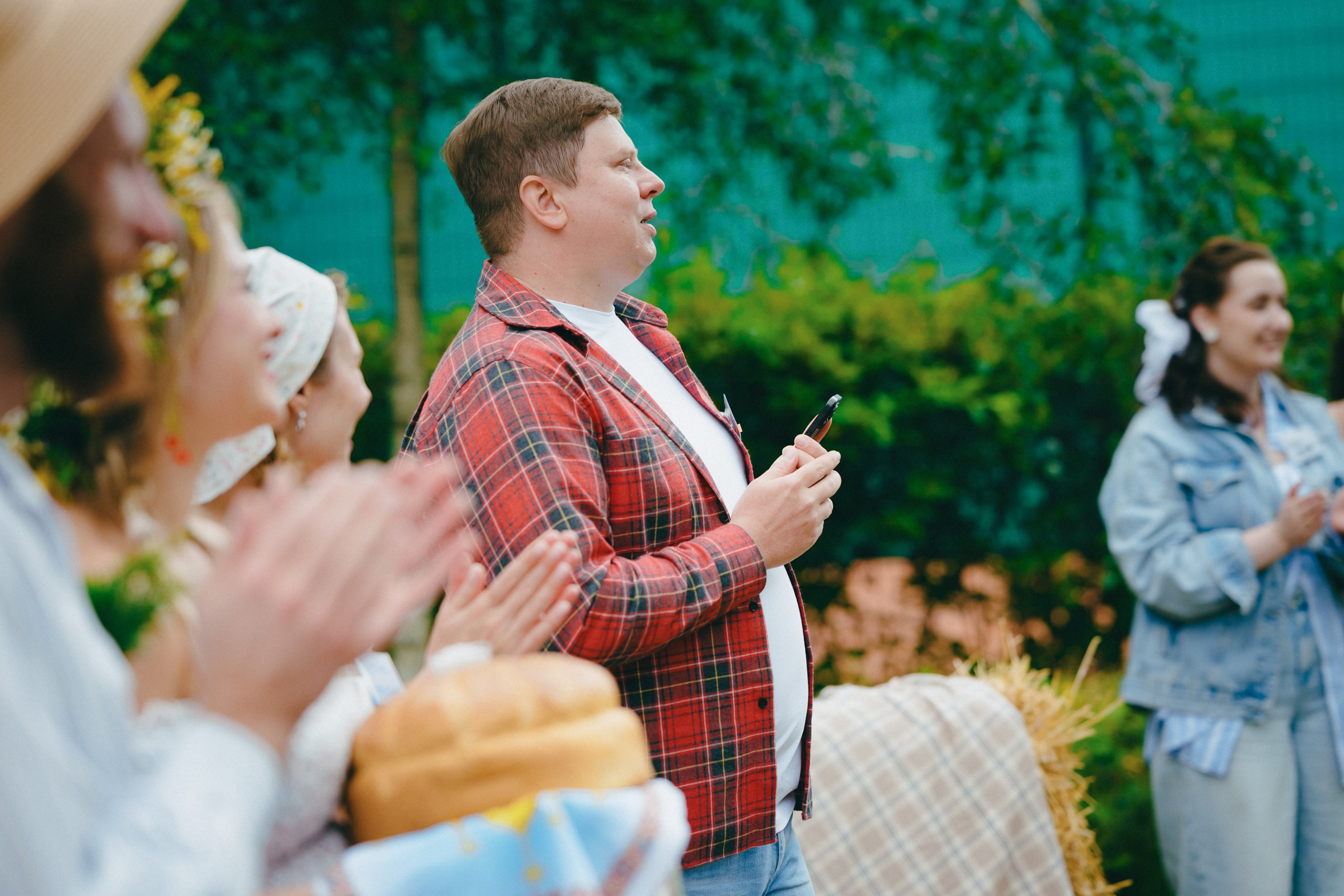 Корпоратив летом под открытым небом. Komonev