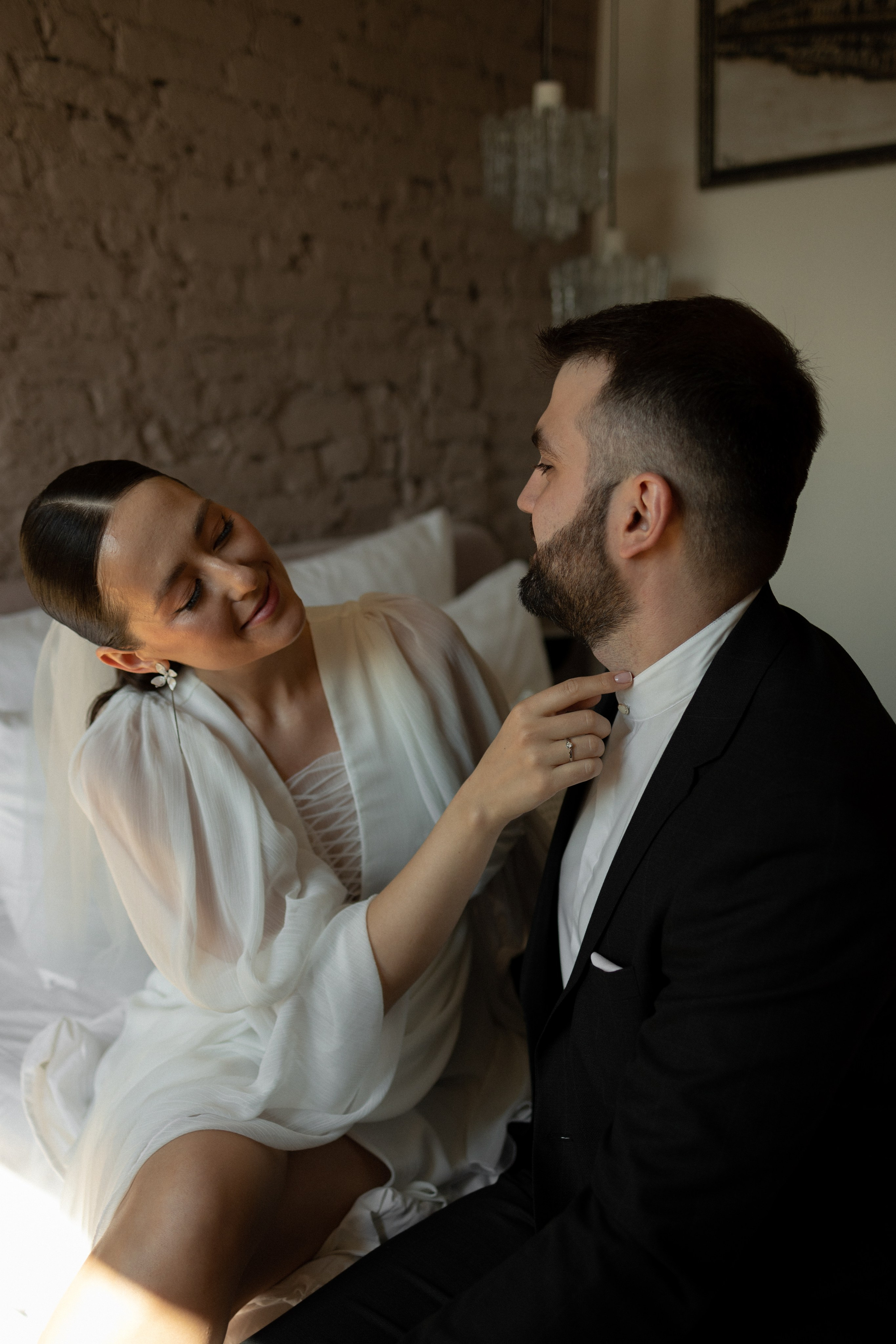 Свадебная фотосессия в студии/отеле. Фотограф в Санкт-Петербурге Шевченко Наталья