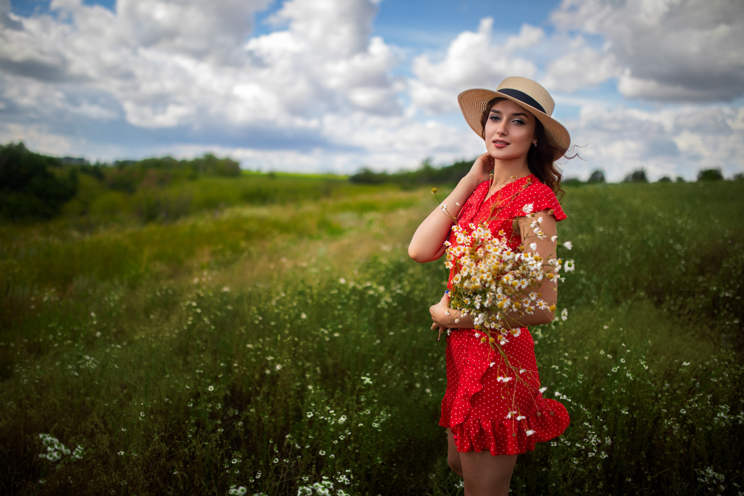 Съемка с Анастасией на природе в формате для «себя»