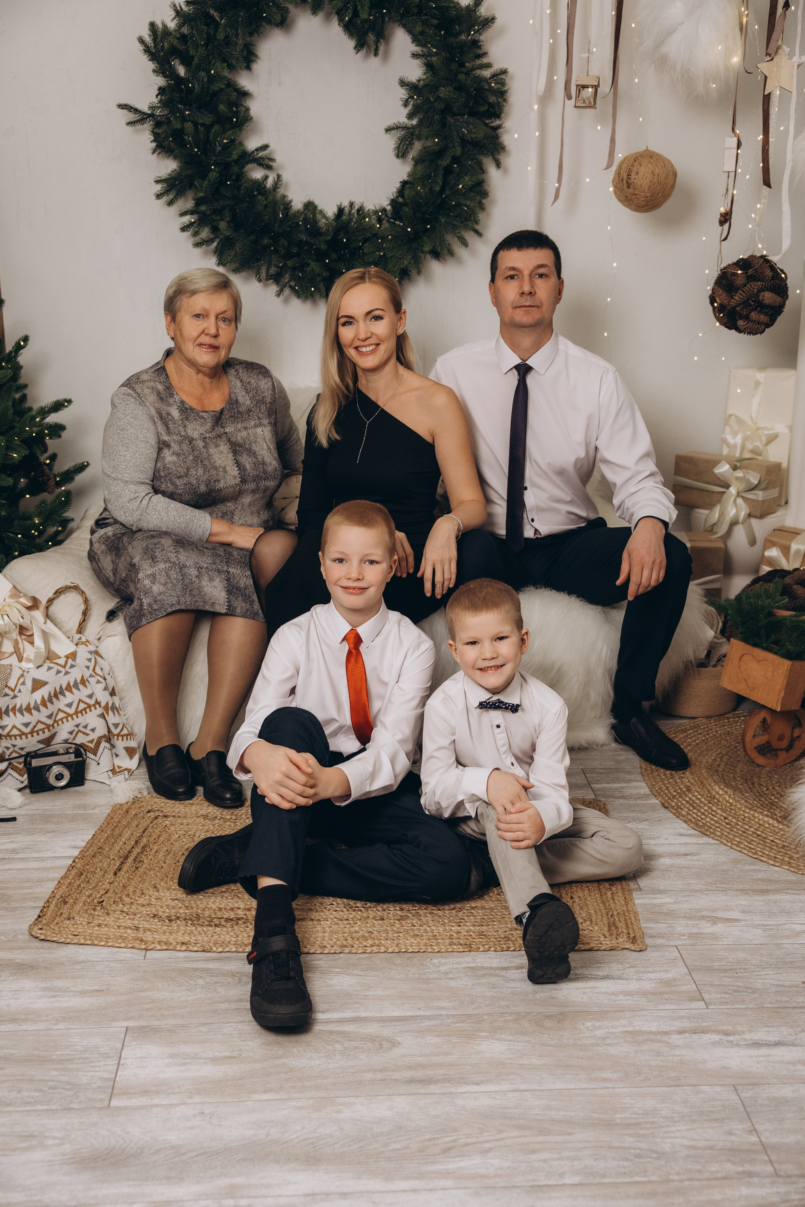 Новогодние истории в студии 8 этаж. Свадебный, семейный фотограф в Иркутске Светлана Макаричева