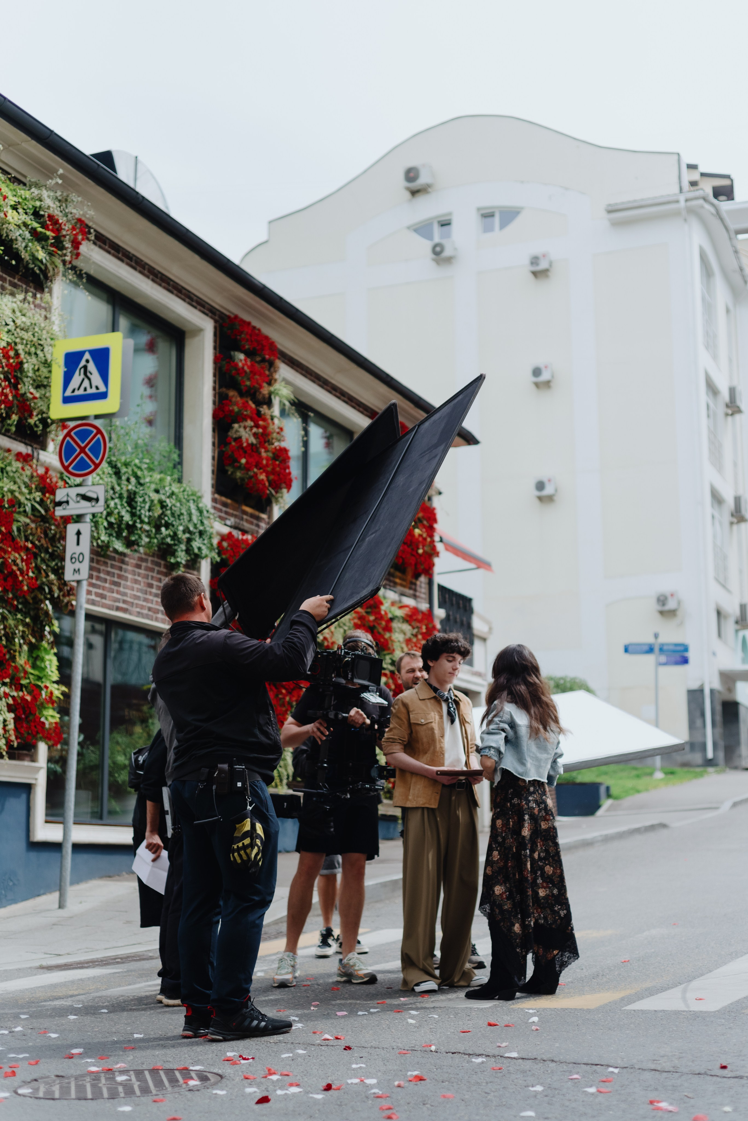 Бэкстейдж съемки клипа. Фотограф в Москве