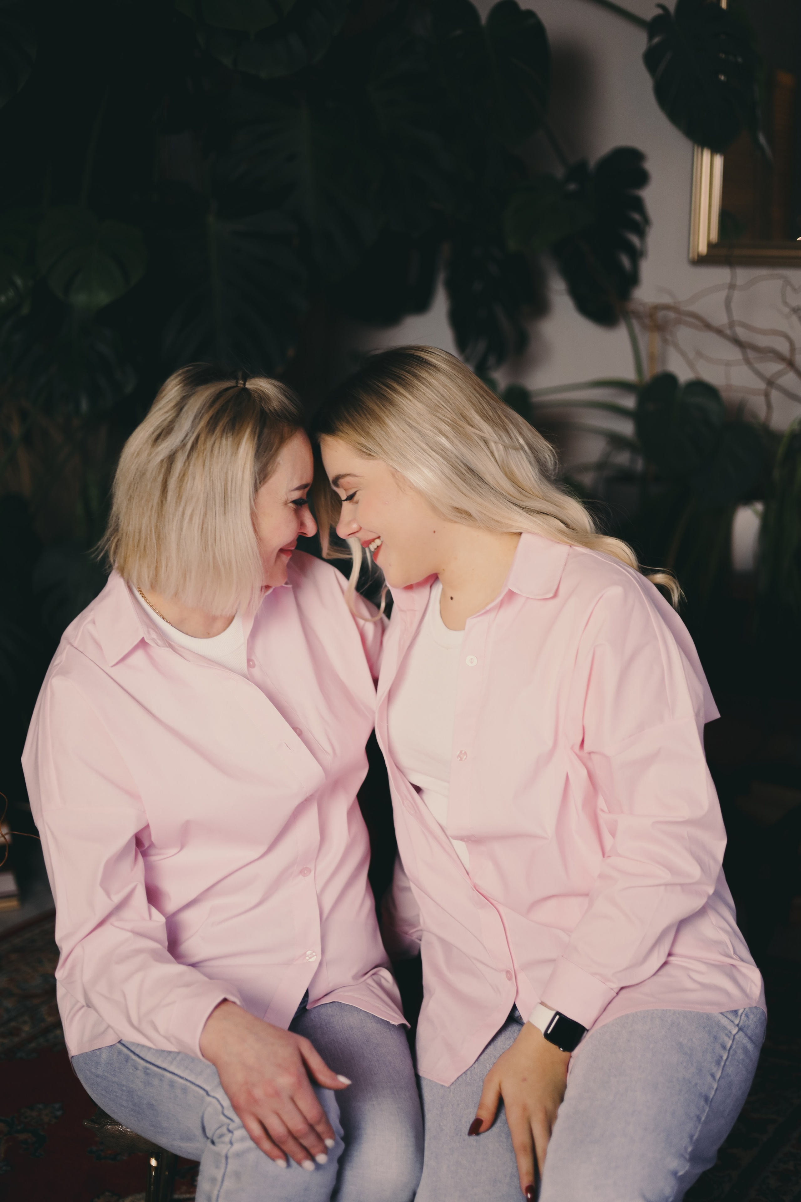 Саша и ее мама. Фотограф Мария Лаенко