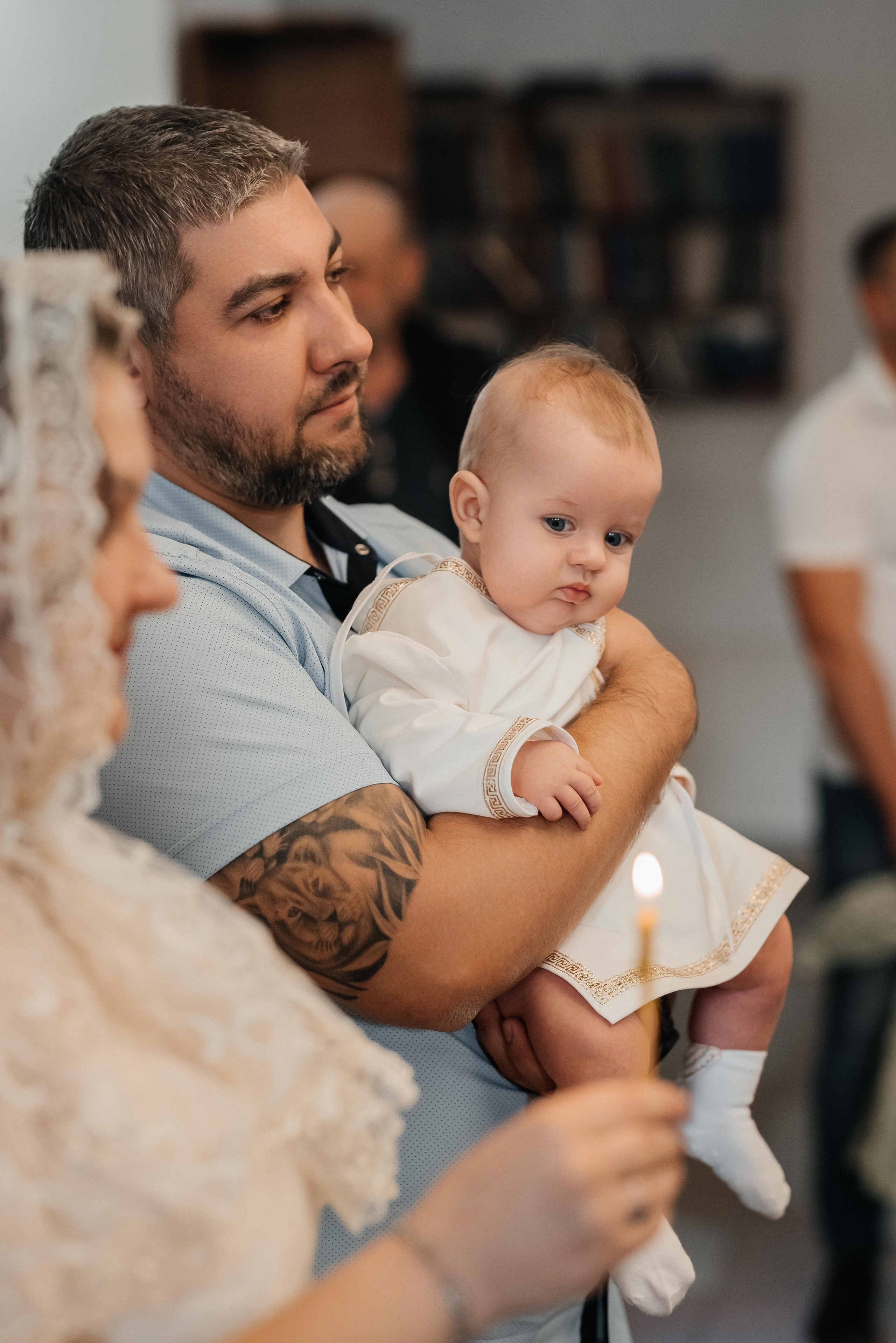 Крещение Ромы. Свадебный и семейный фотограф Яна Стражева. Волгоград, Москва