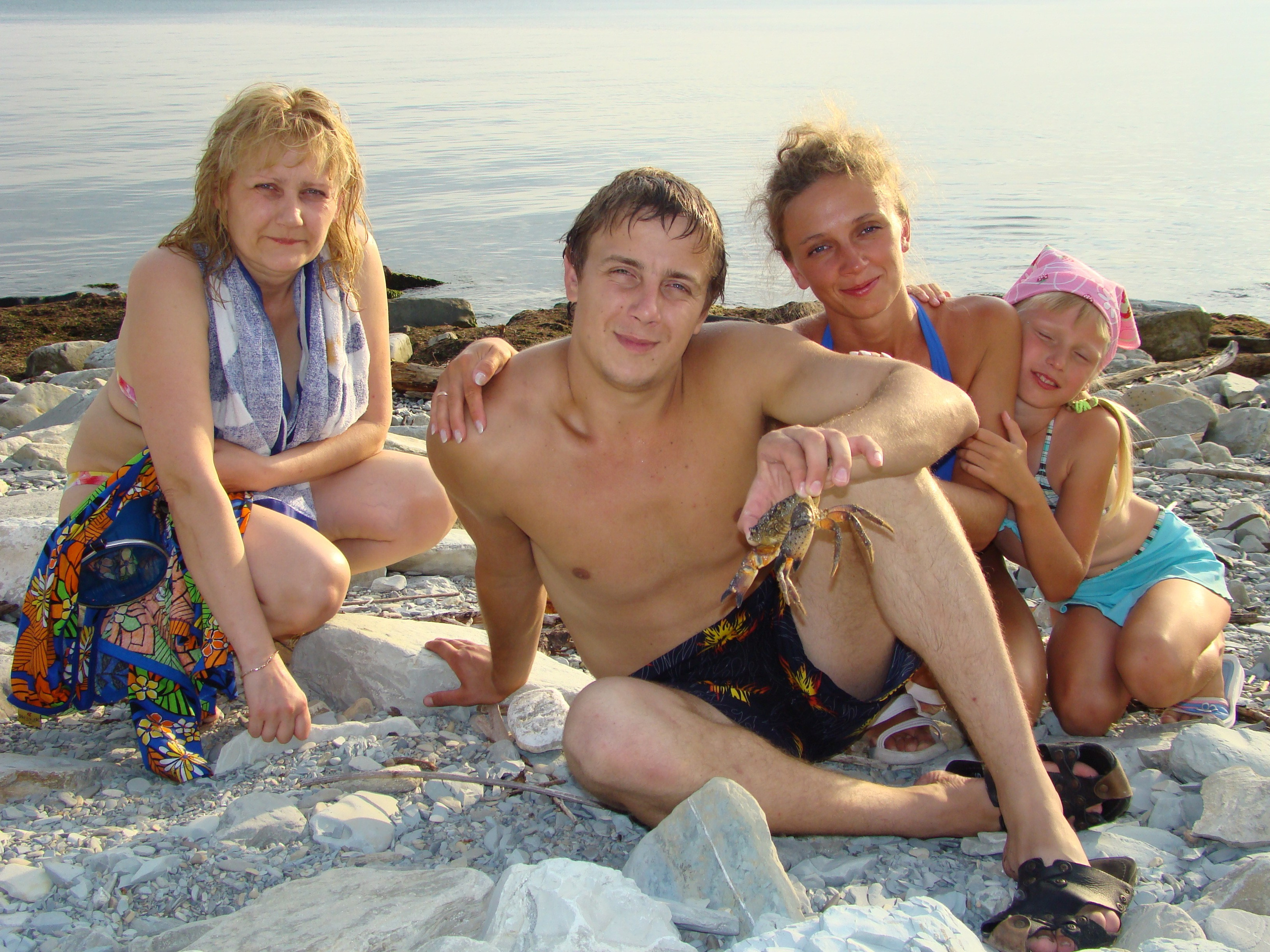 Кабардинка (фото Зевиных) 25.06-24.07.2008. Семейный, Свадебный фотограф СПБ Питер— Романова Екатерина