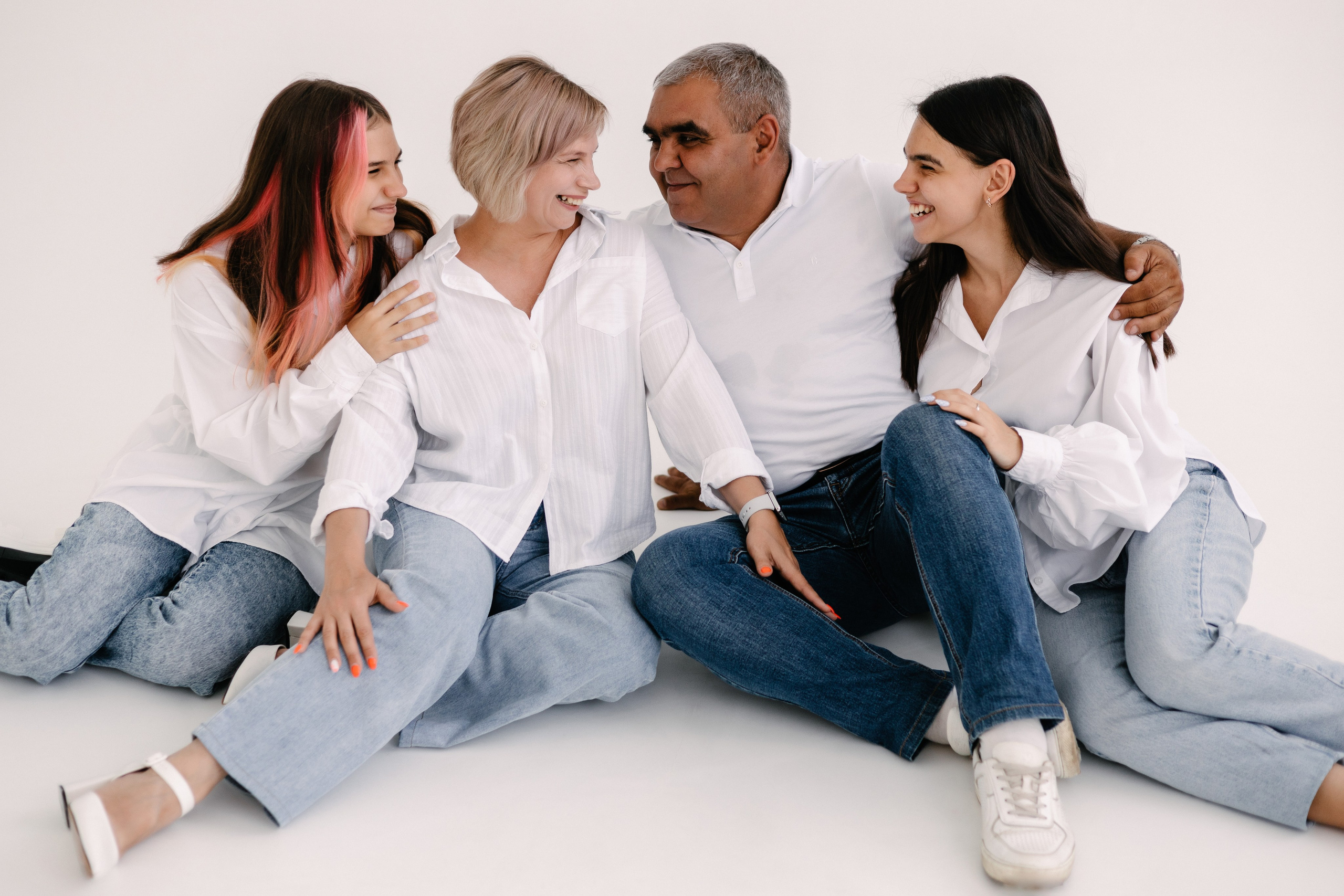 Ольга, Андрей, Дарья, Варя. Фотограф Волгоград Кристина Прохоренко