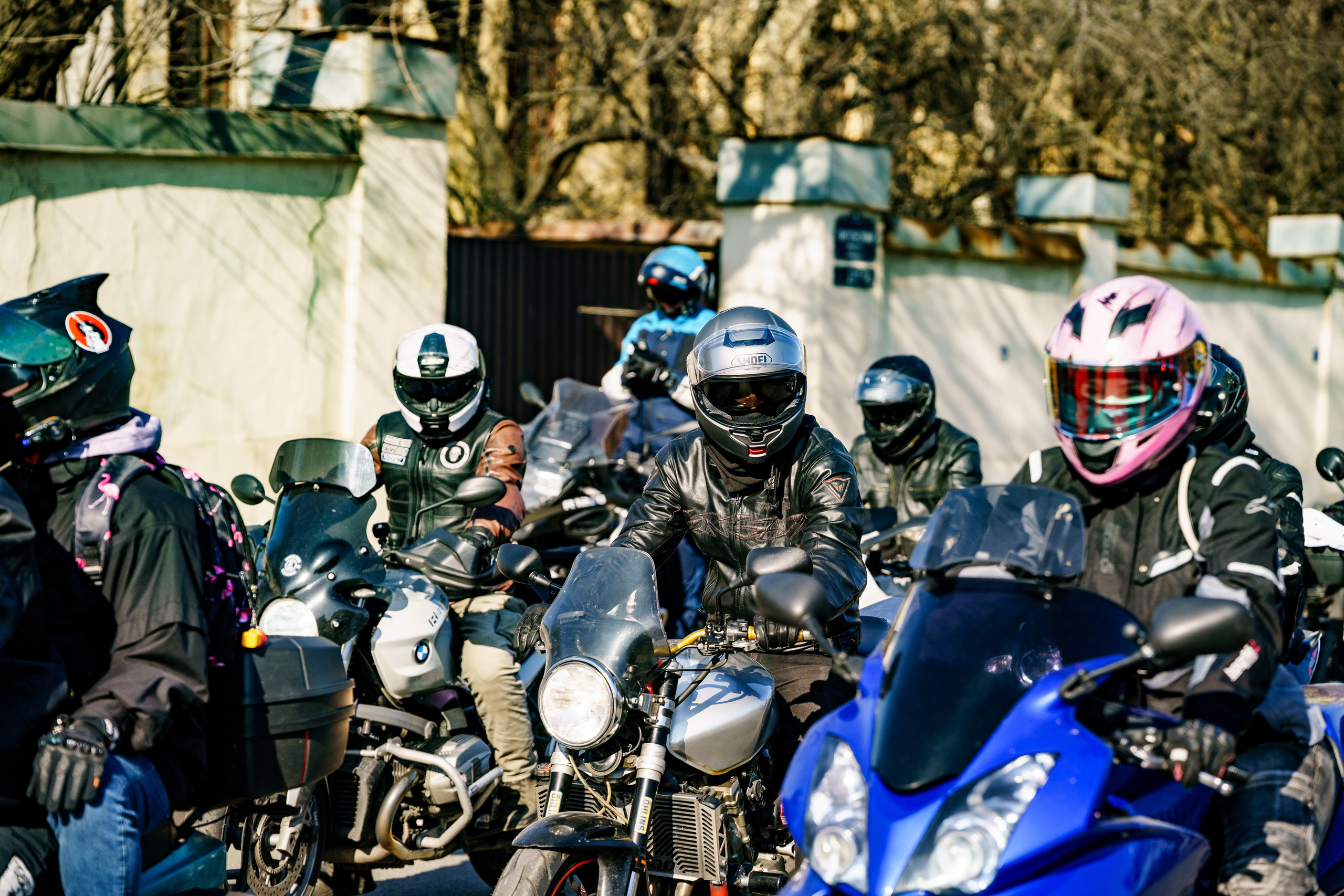 Прохват мотоклуба Norman Riders ч.1. Концертный и репортажный фотограф в Санкт-Петербурге Слава Пахомов