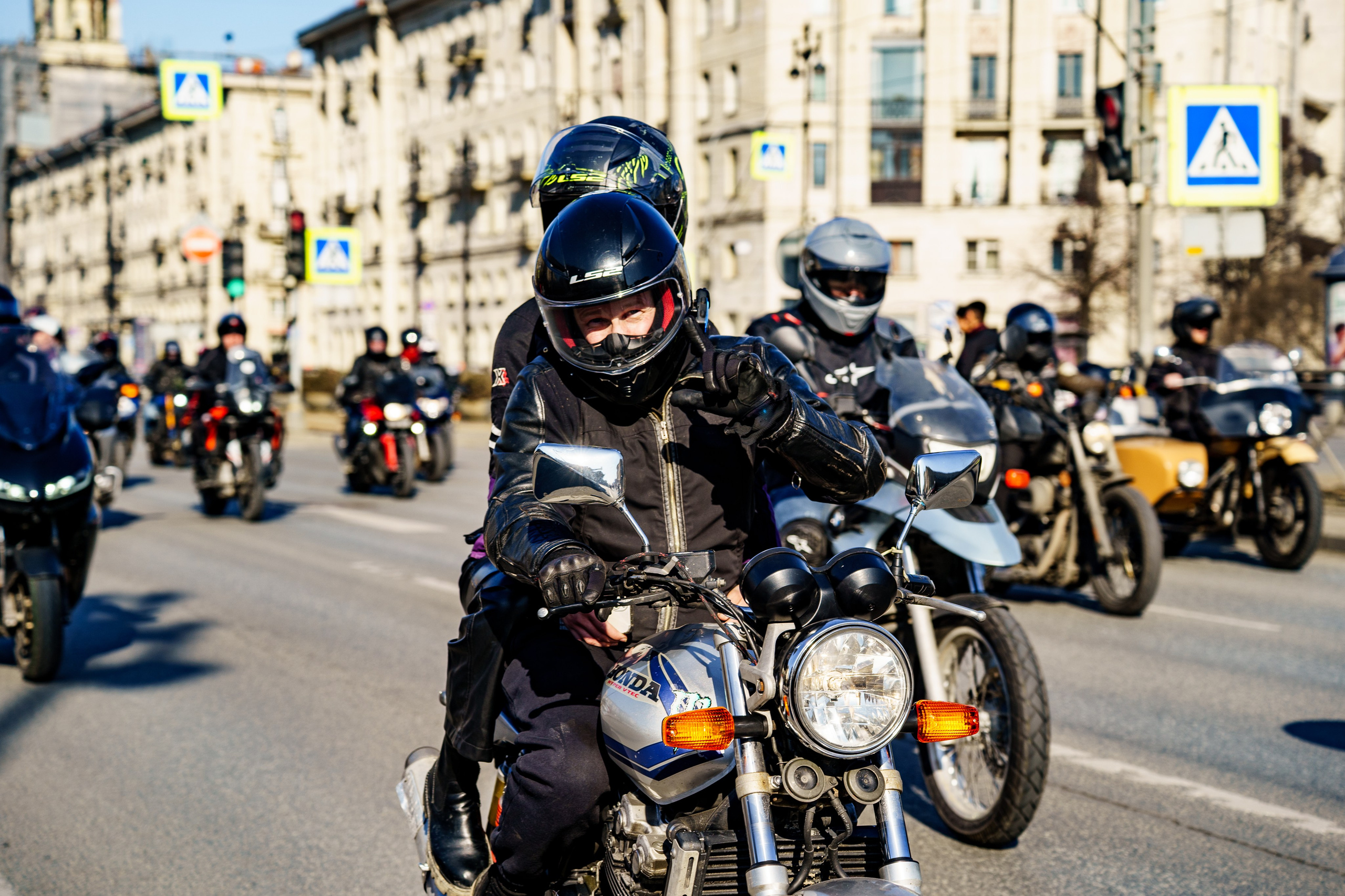 Прохват мотоклуба Norman Riders ч.1. Концертный и репортажный фотограф в Санкт-Петербурге Слава Пахомов