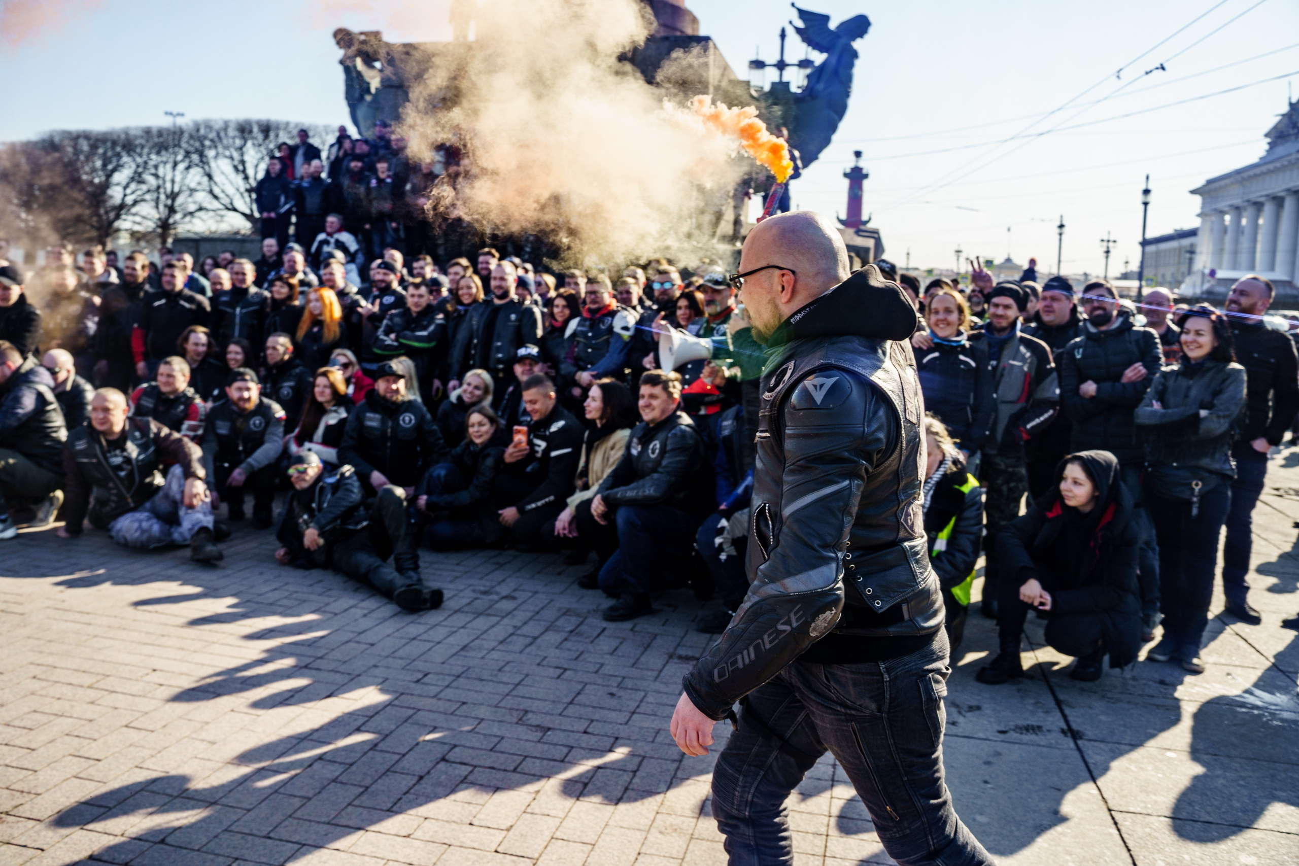 Прохват мотоклуба Norman Riders ч.1. Концертный и репортажный фотограф в Санкт-Петербурге Слава Пахомов