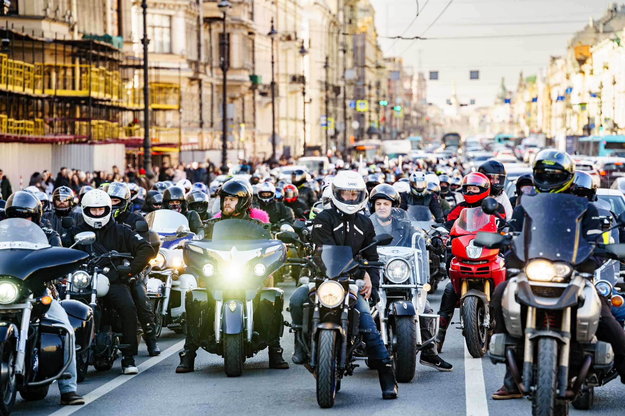 Прохват мотоклуба Norman Riders ч.1. Концертный и репортажный фотограф в Санкт-Петербурге Слава Пахомов