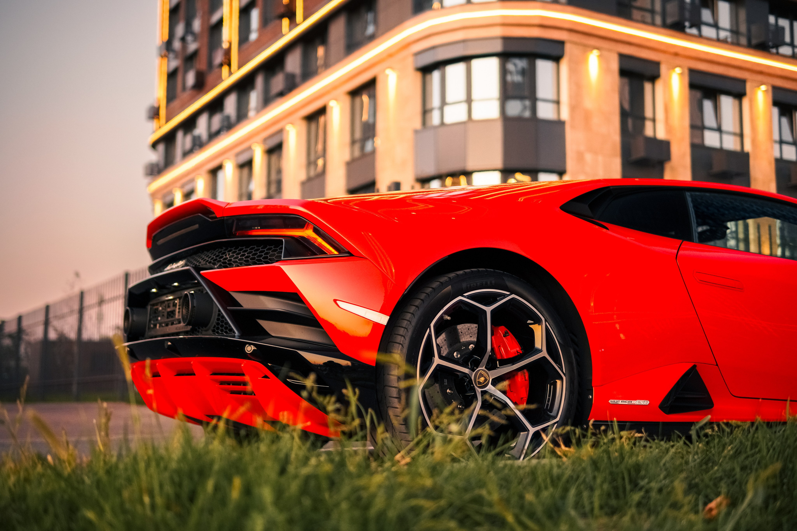 Lamborgini Huracan EVO coupe. AutoAlexArt