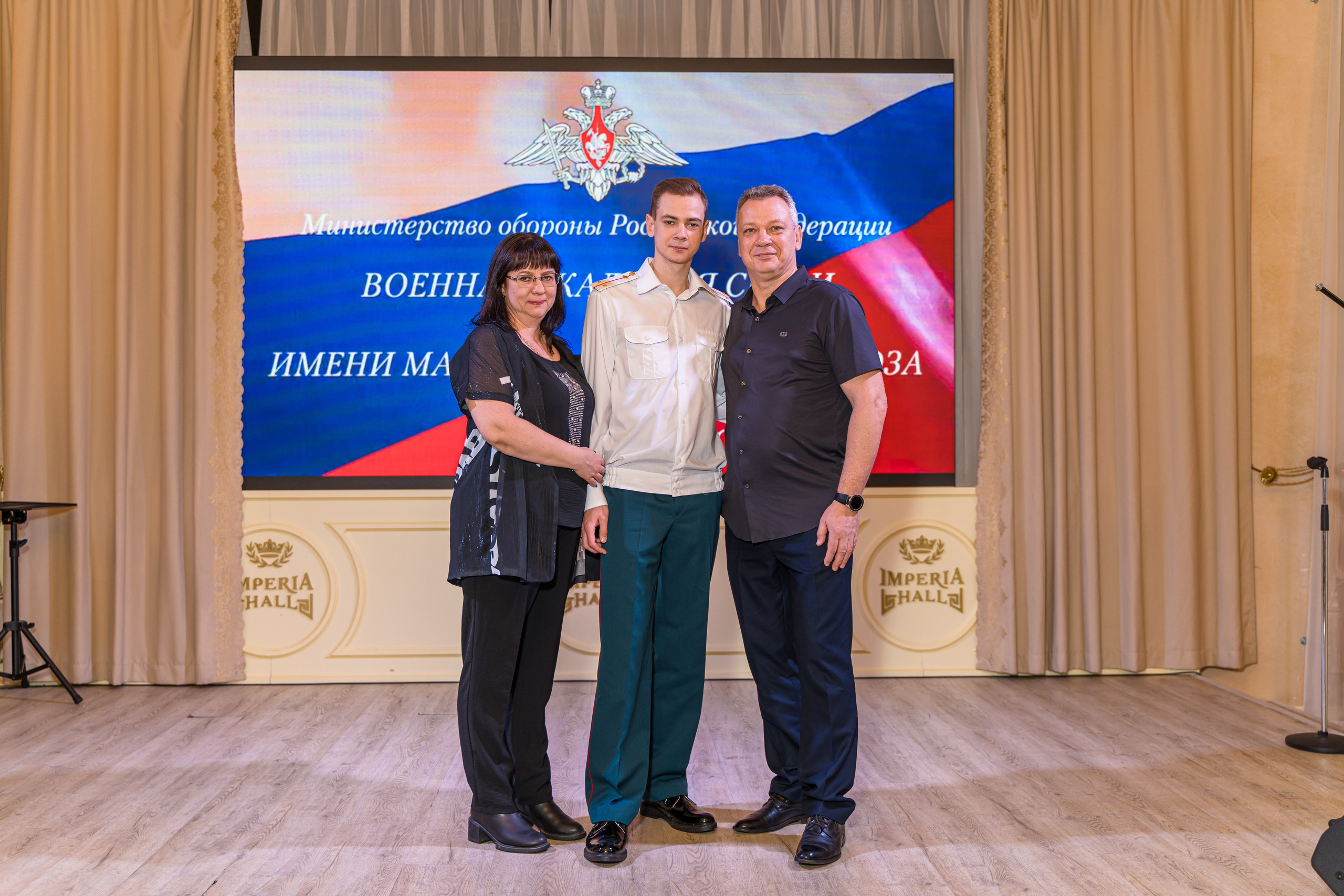 Фотосъемка выпуска военной академии и вручение дипломов