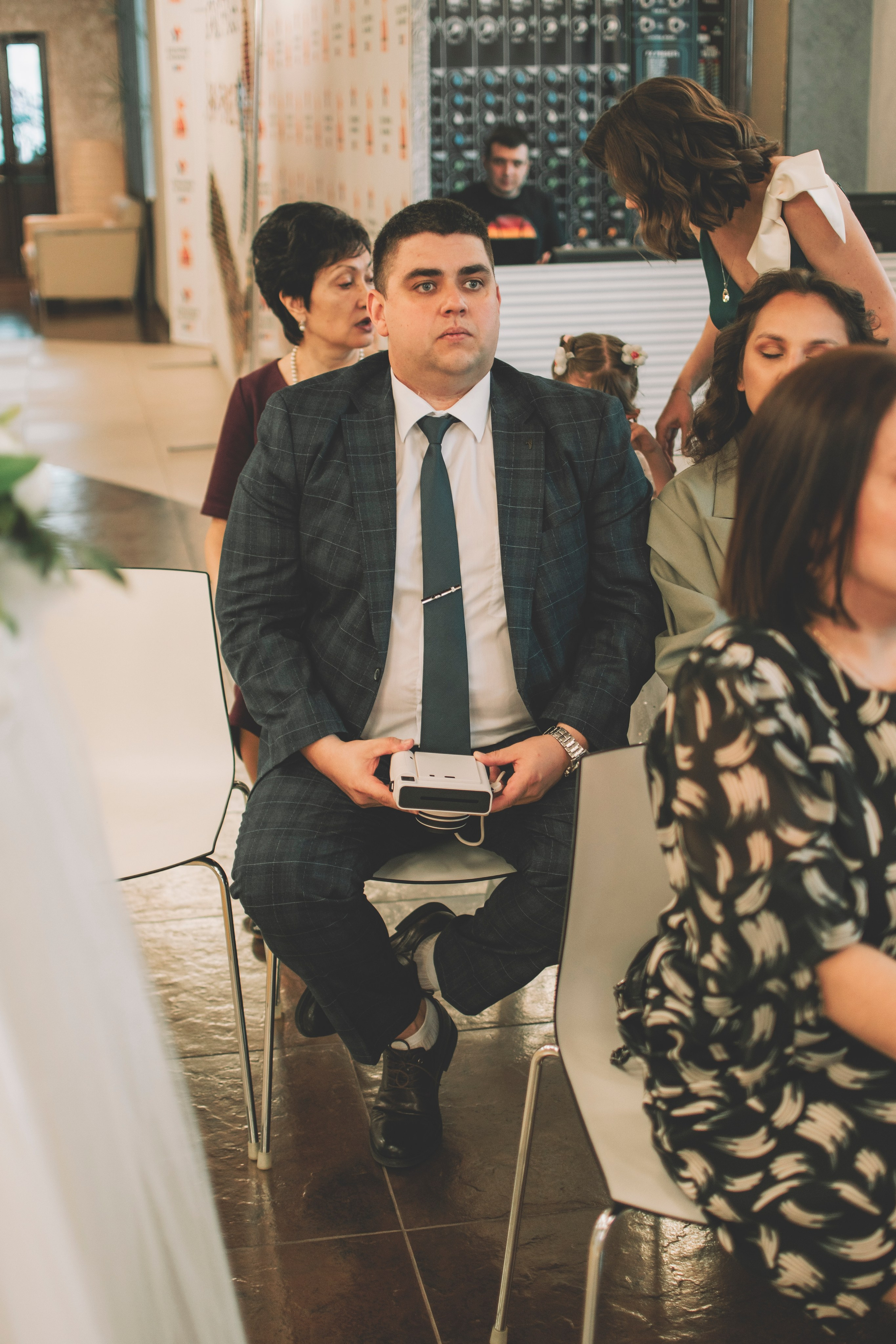 Альберт и Анастасия (Студийная фотосессия, роспись в ДК Нефтяник + фотосессия с гостями). Семейный и свадебный фотограф Губкинский и Ставрополь