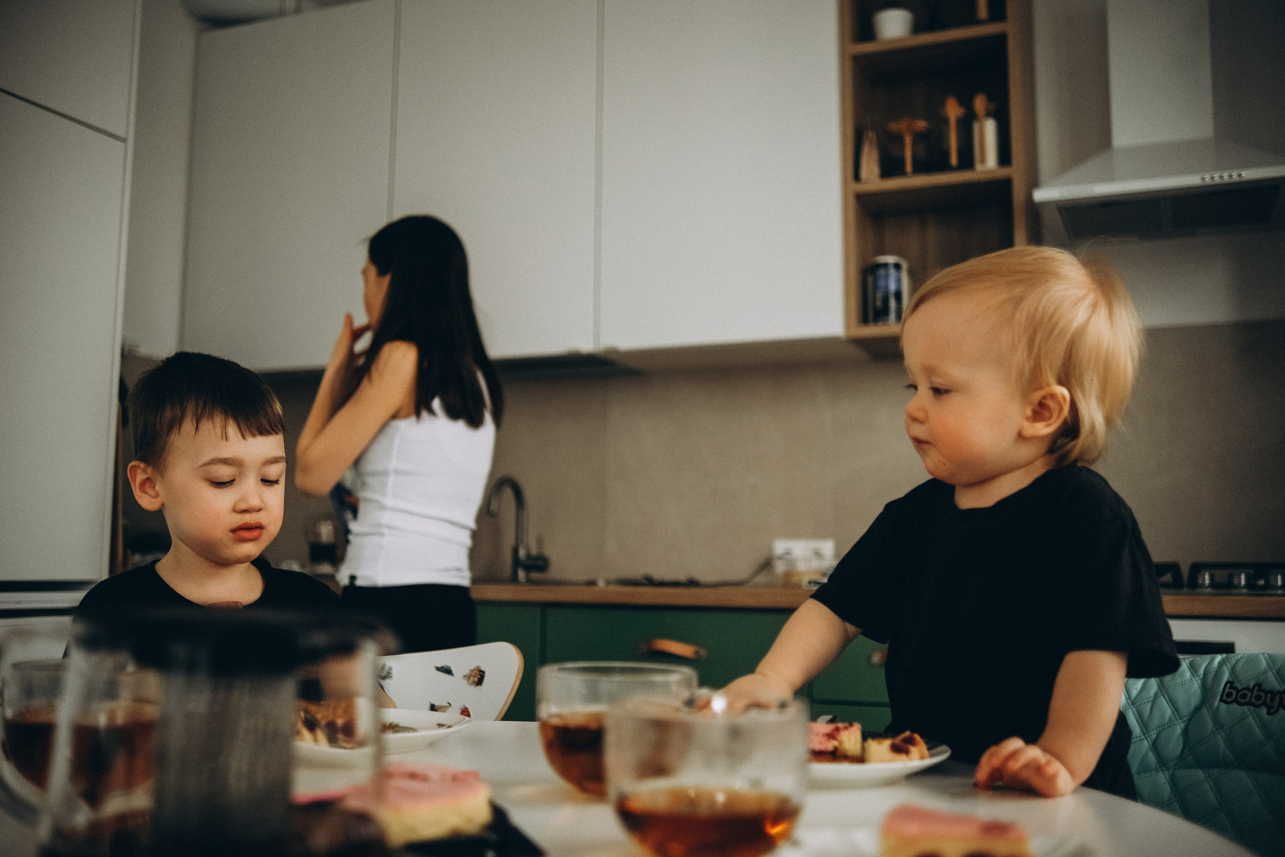 У Ирины дома. Семейный детский ньюборн фотограф в Москве Марта Петрова