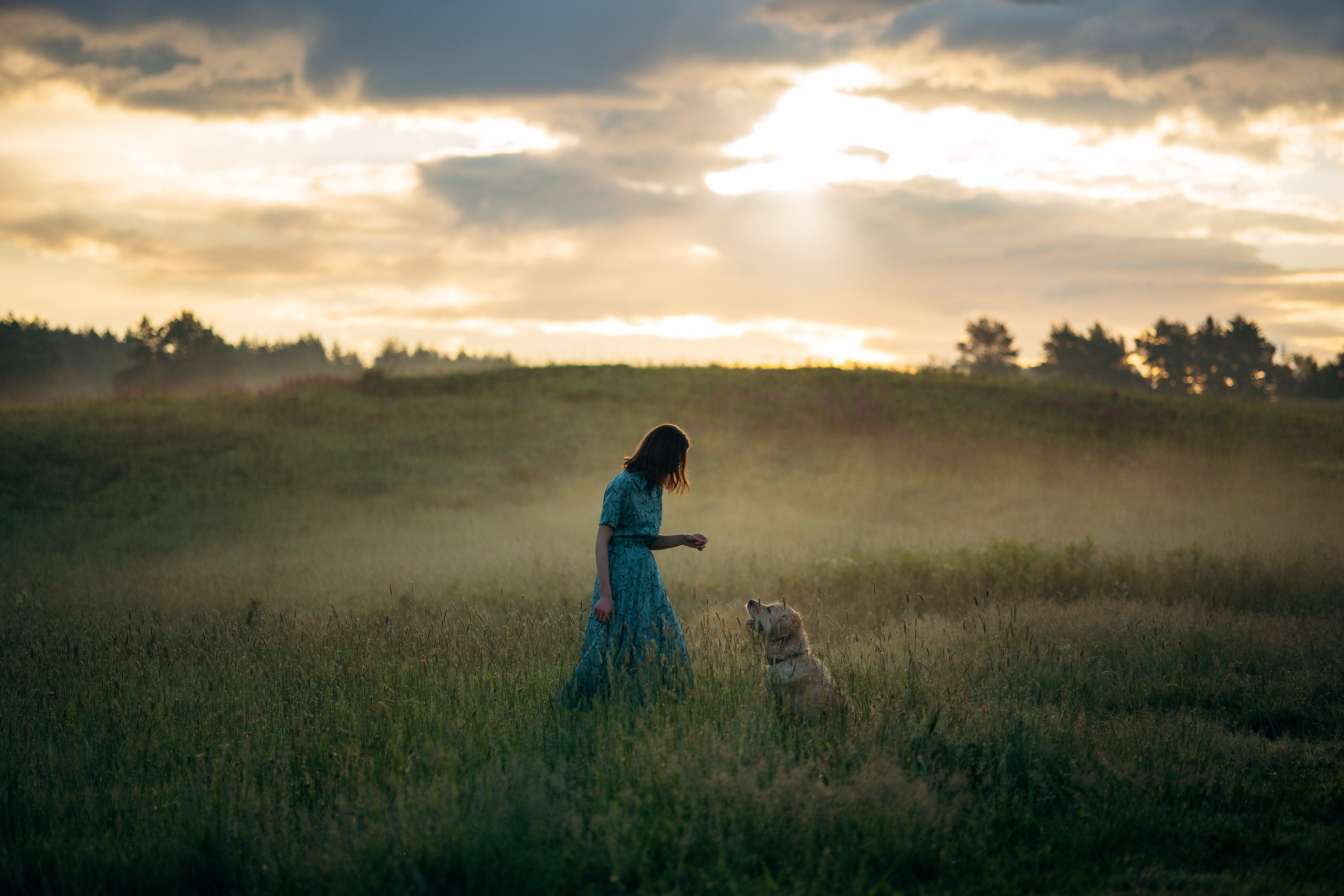 Юля и Руби. Фотограф — Анималист | Санкт-Петербург