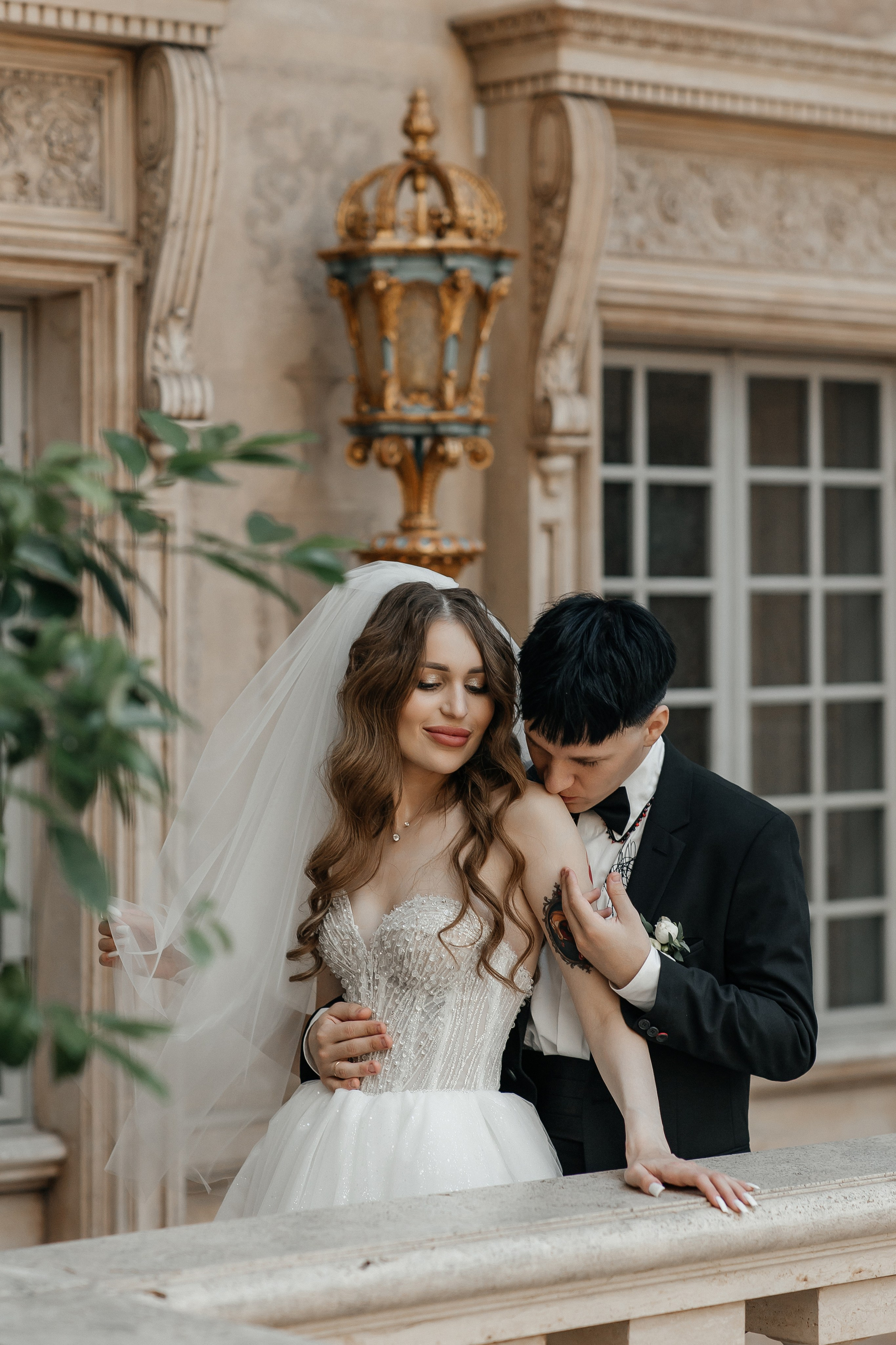 Свадебная фотосессия в ресторане Турандот