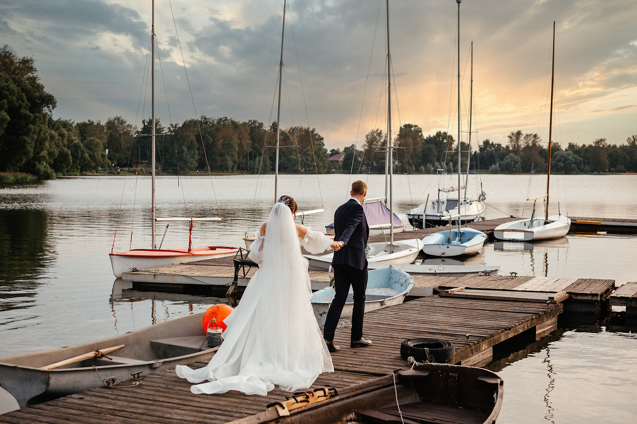 Роман и Мария. Свадебный фотограф в Москве Дарья Олендарёва