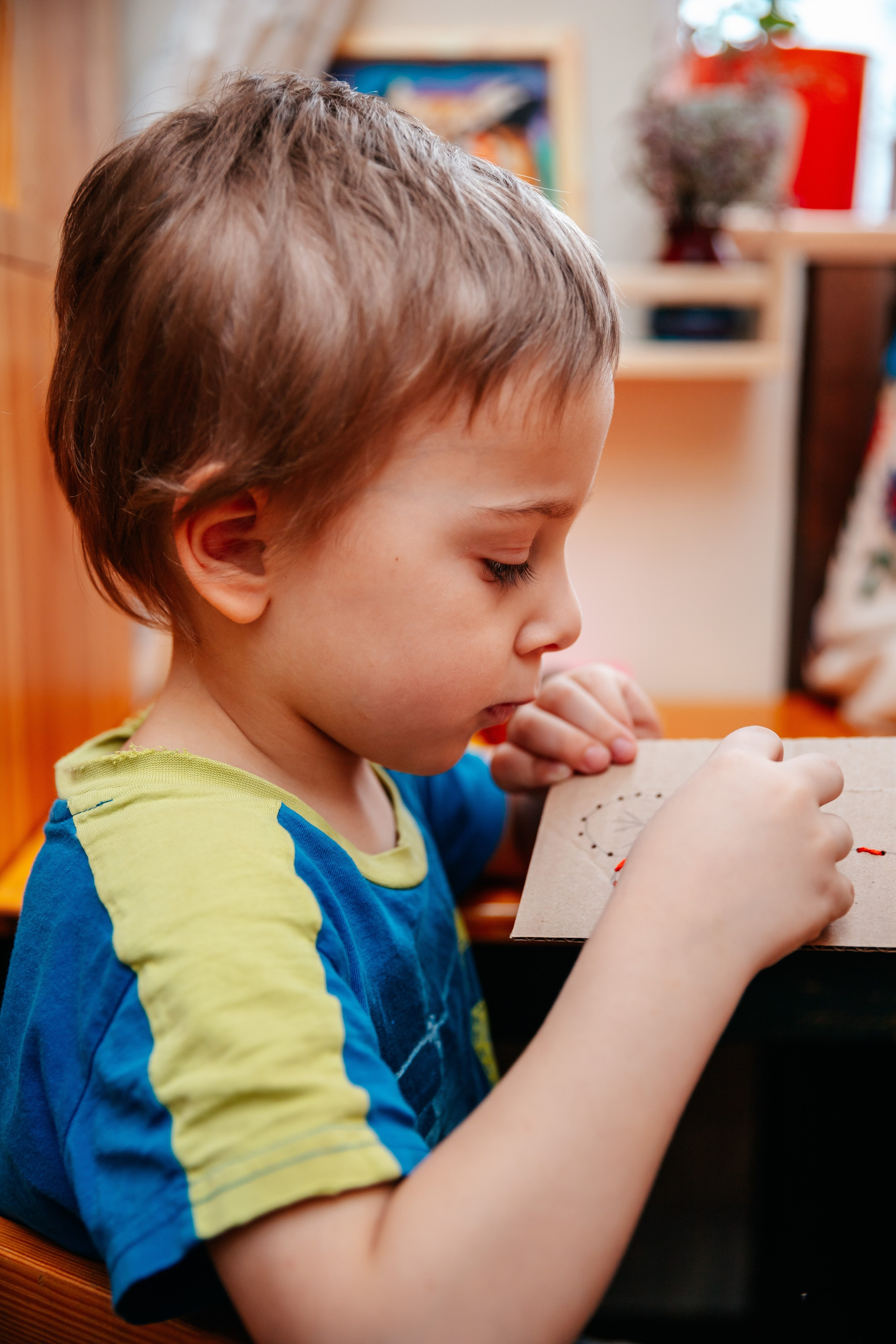 8 марта в Монтессори-саду. Семейный lifestyle фотограф в Санкт-Петербурге Людмила Пахомова