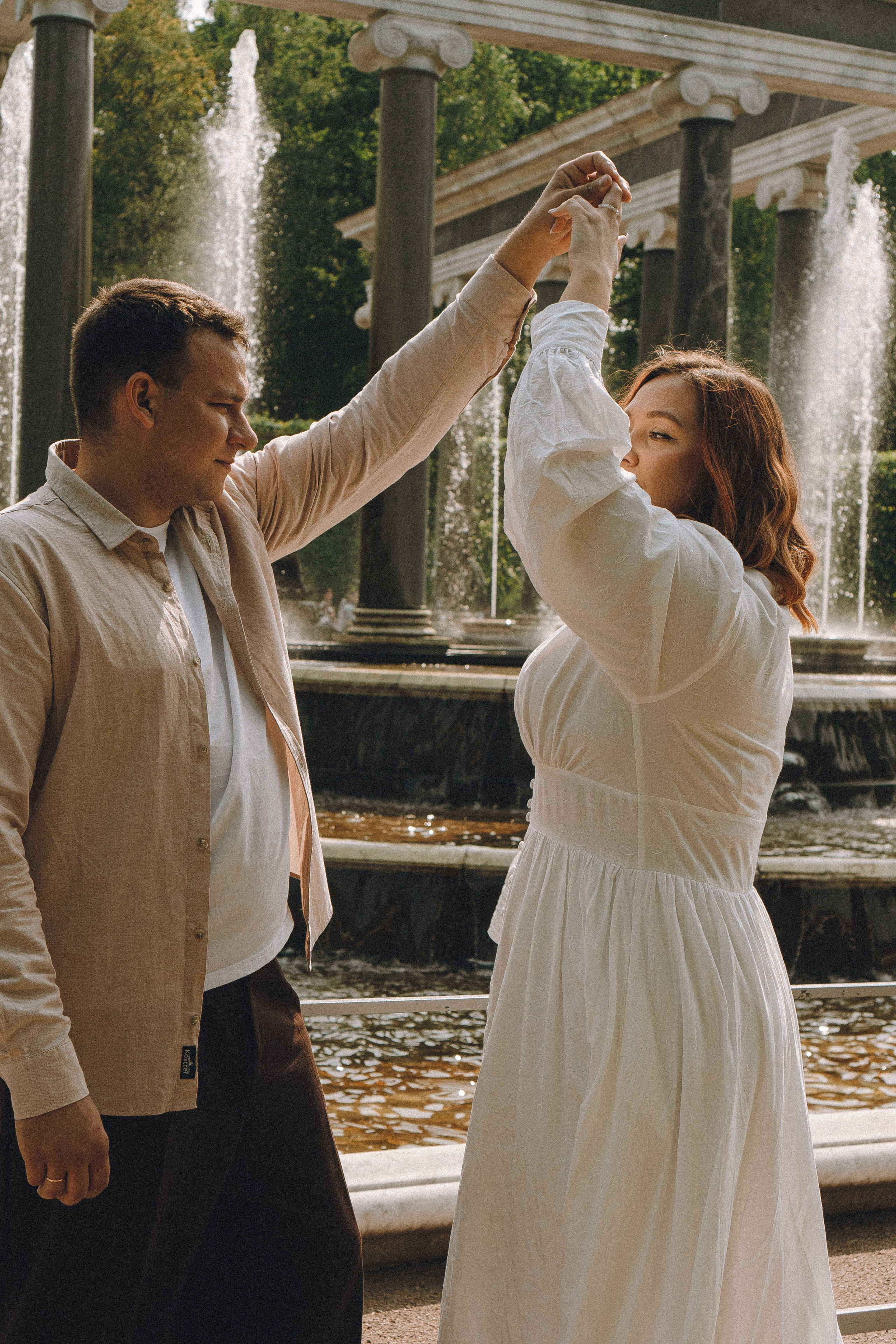 СВАДЕБНАЯ ИСТОРИЯ В ПЕТЕРГОФЕ. Профессиональный фотограф, Санкт-Петербург — Виктория Богомолова