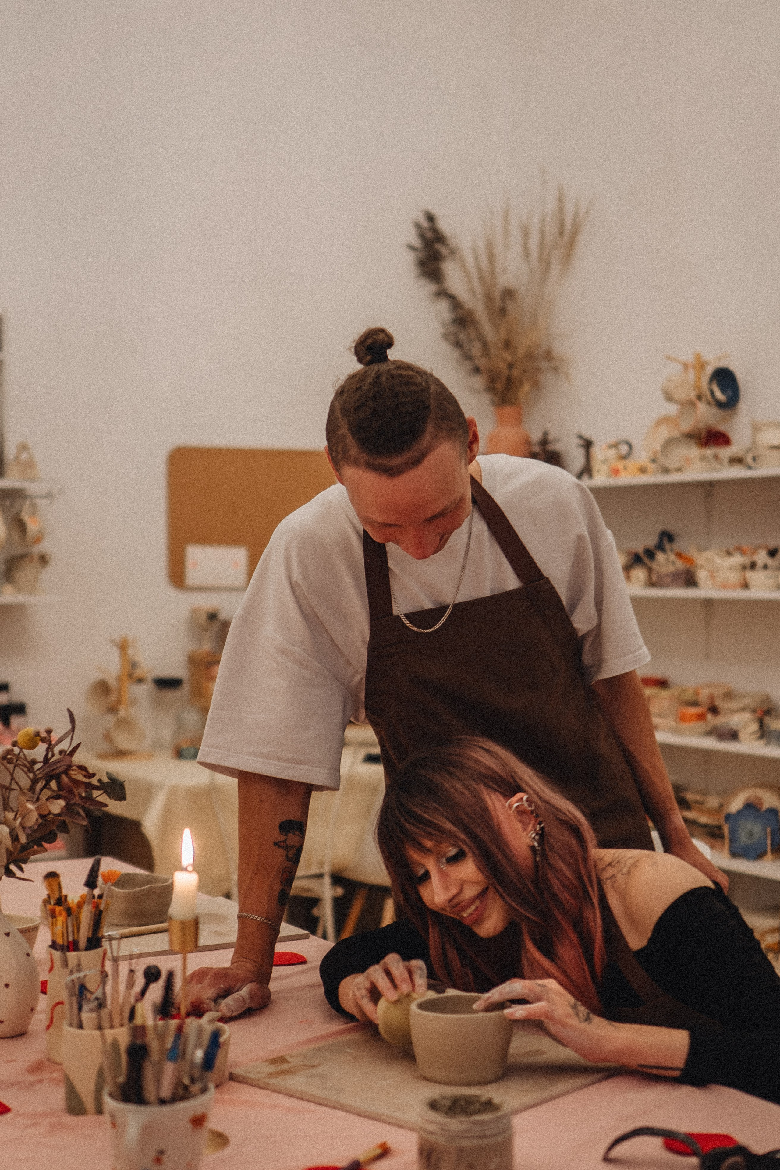 СВИДАНИЕ В ГОНЧАРНОЙ МАСТЕРСКОЙ. Профессиональный фотограф, Санкт-Петербург — Виктория Богомолова