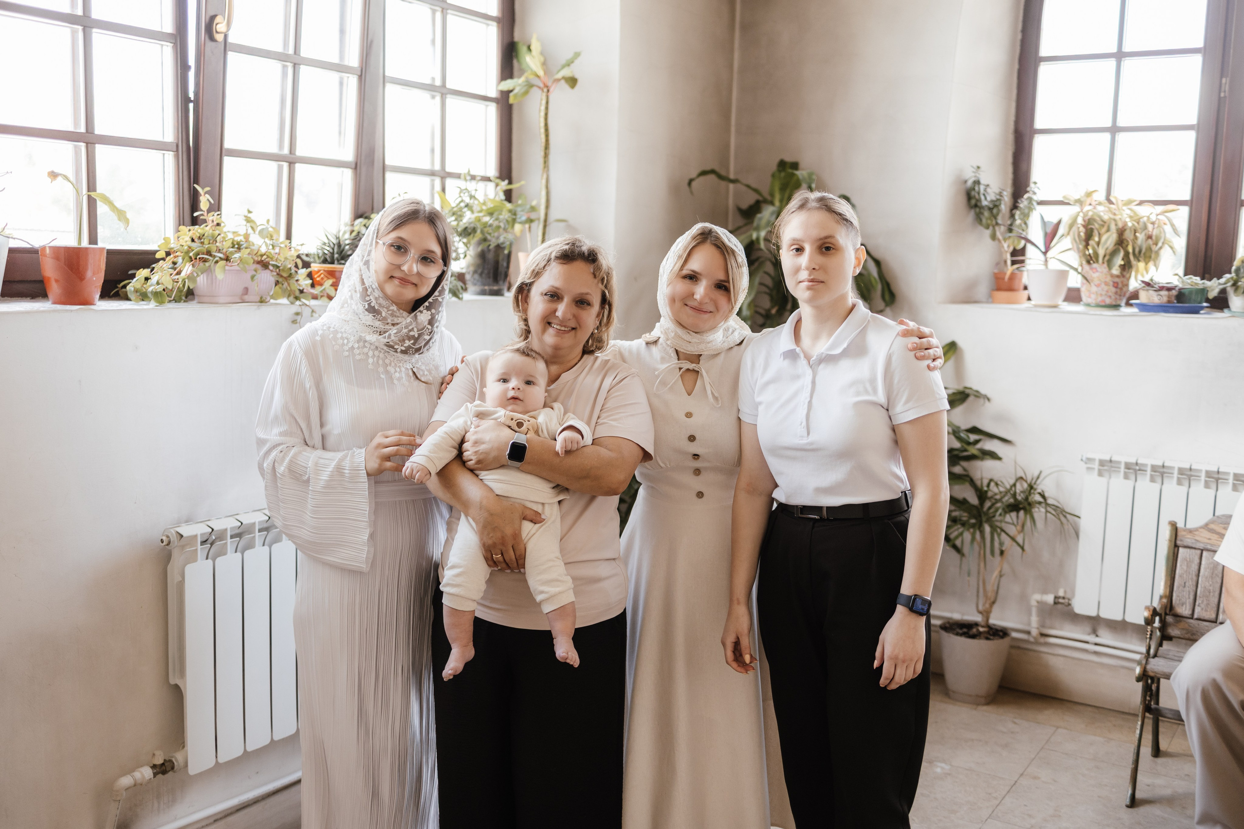 Таинство Крещения Саши. Фотограф новорождённых Newborn Москва