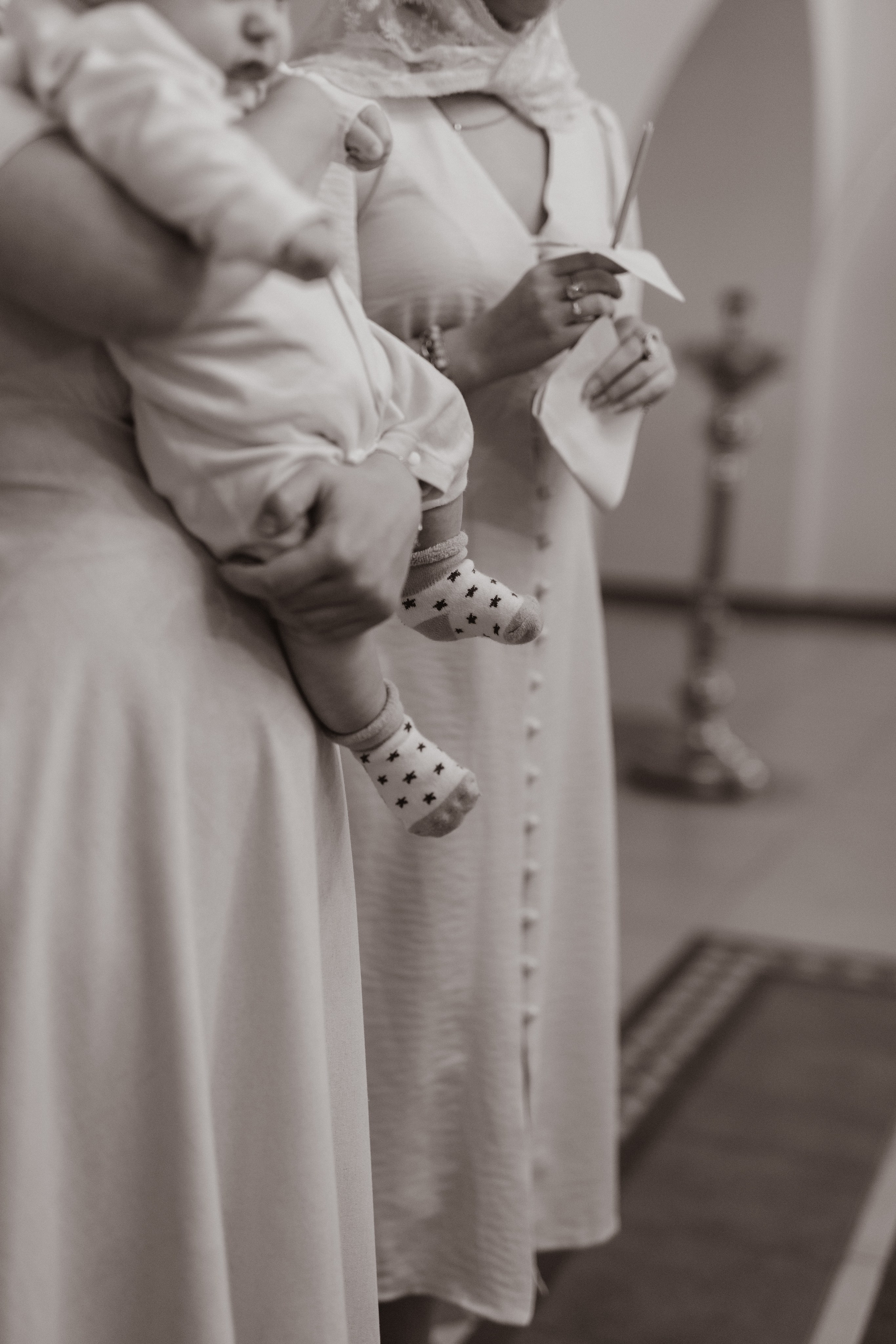 Таинство Крещения Саши. Фотограф новорождённых Newborn Москва