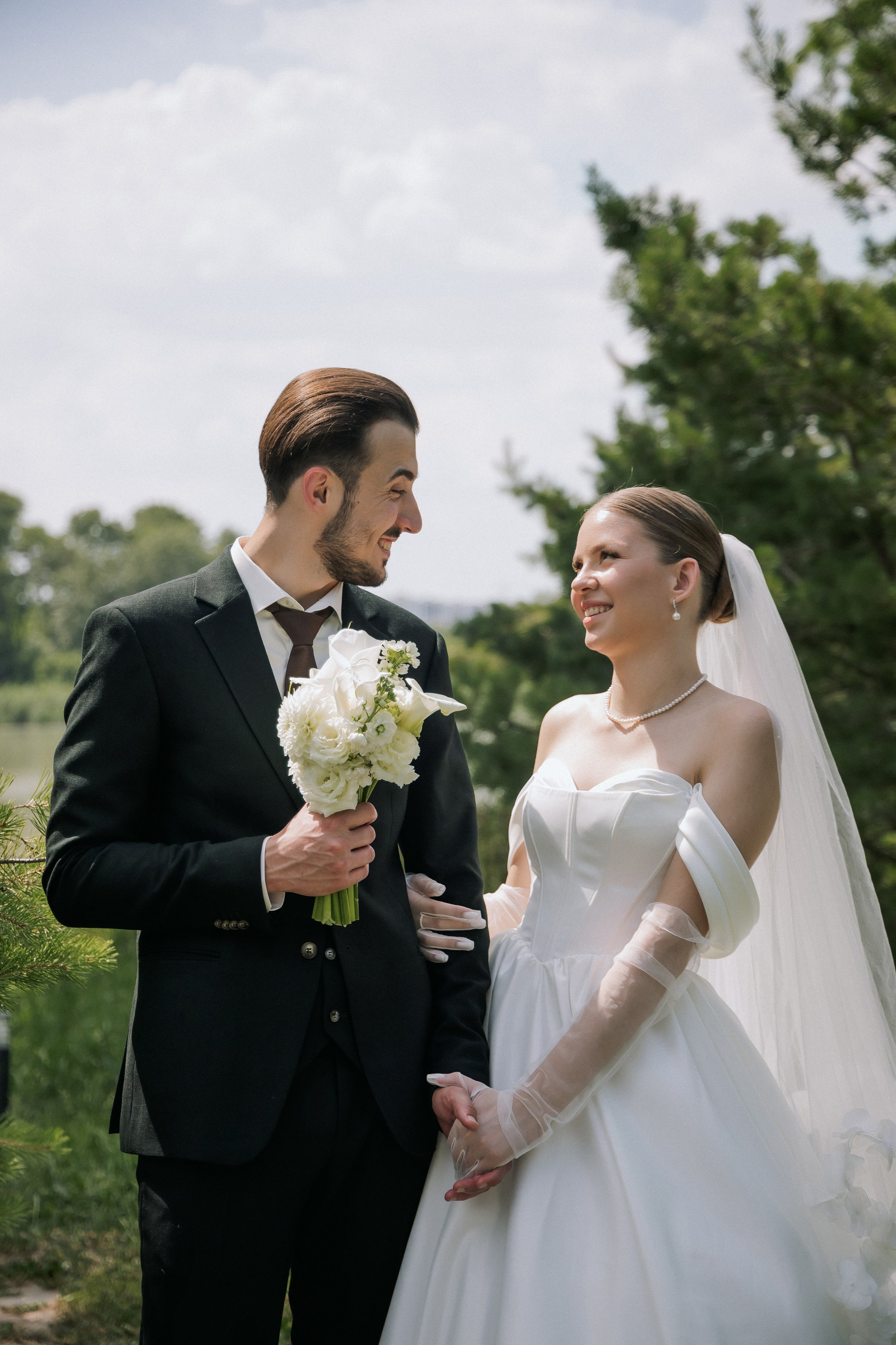 Свадебный день Лины и Роберта. Свадебная фотография. Арина Рубах