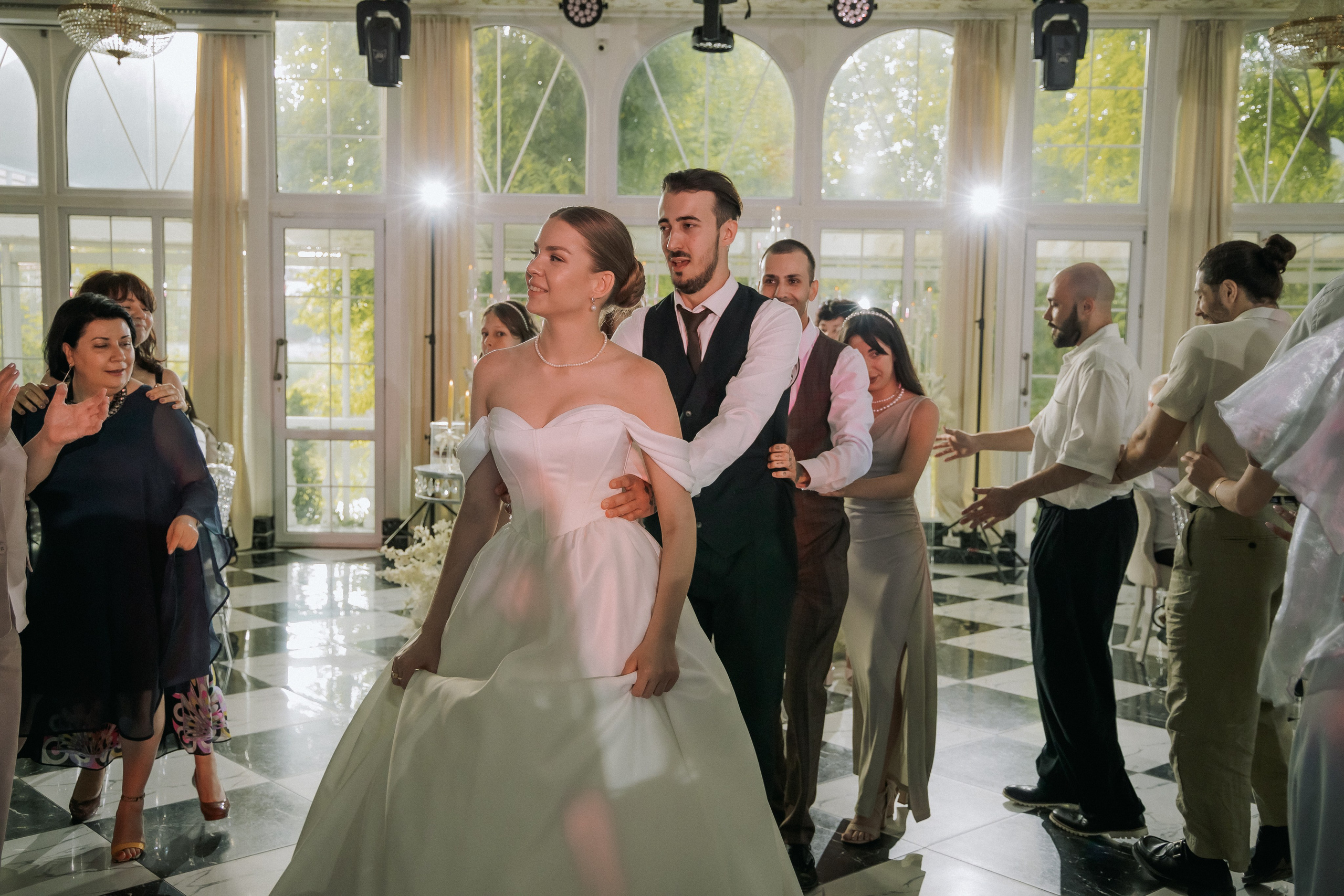 Свадебный день Лины и Роберта. Свадебная фотография. Арина Рубах