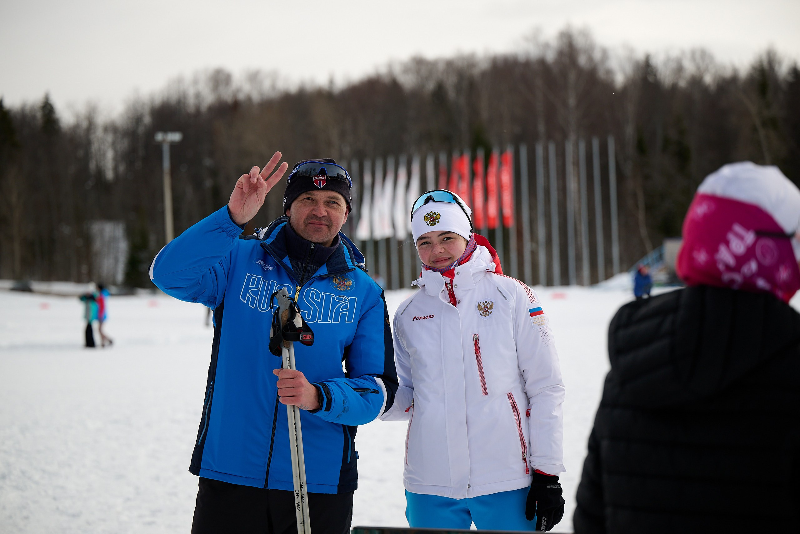 Всероссийские соревнования по лыжным гонкам «Пионерская правда». Ижевс. Спортивный репортажный фотограф в Ижевске Сергей Мерзляков