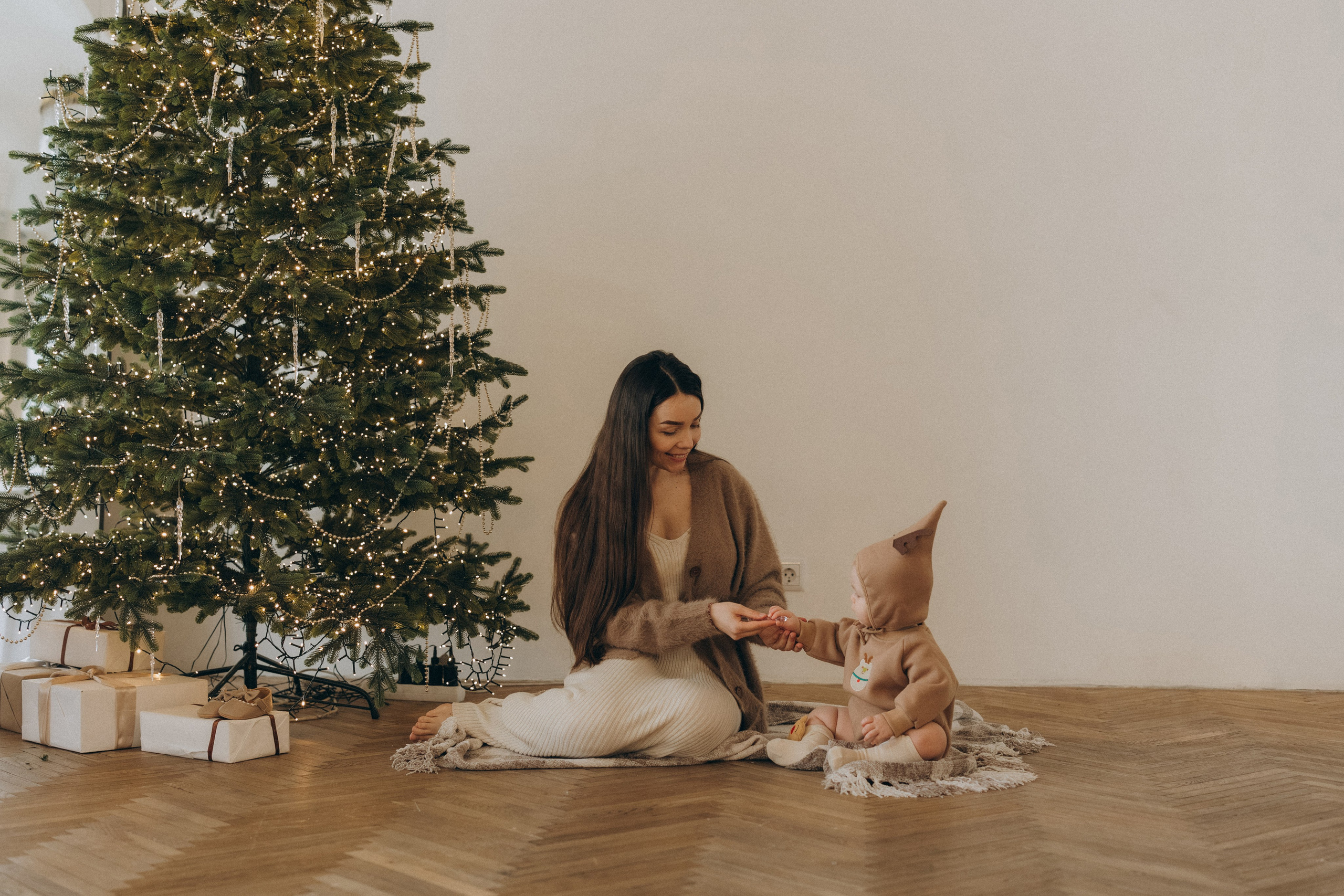 Семейная новогодняя фотосессия. Фотограф Москва Виктория-Антуанетта