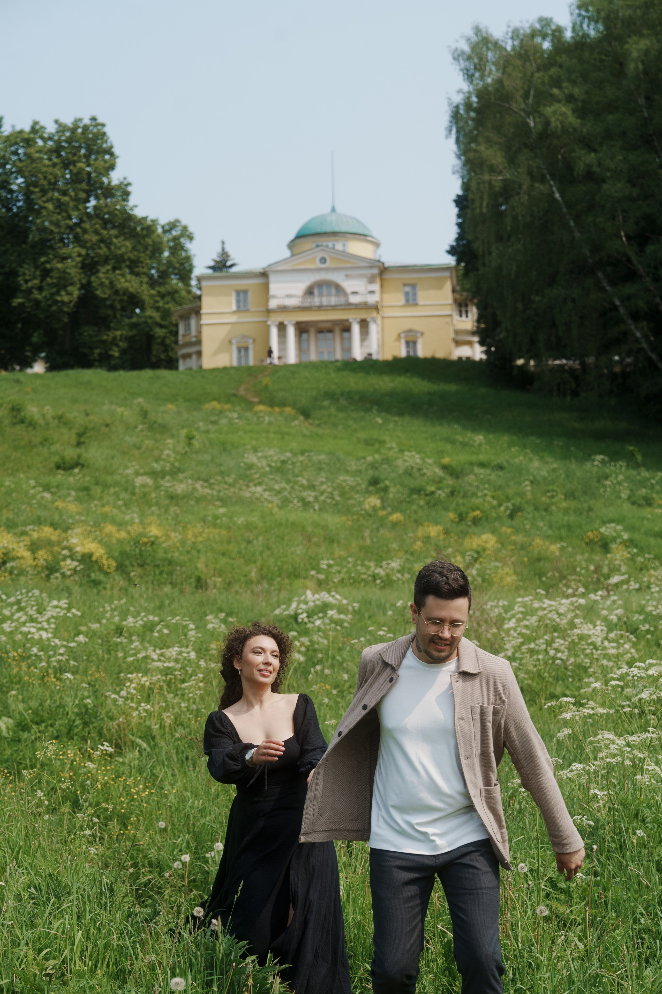 Love Story Олега и Майи в Московском парке. Саша Потапкин Фотограф. Сочи, Екатеринбург, Москва