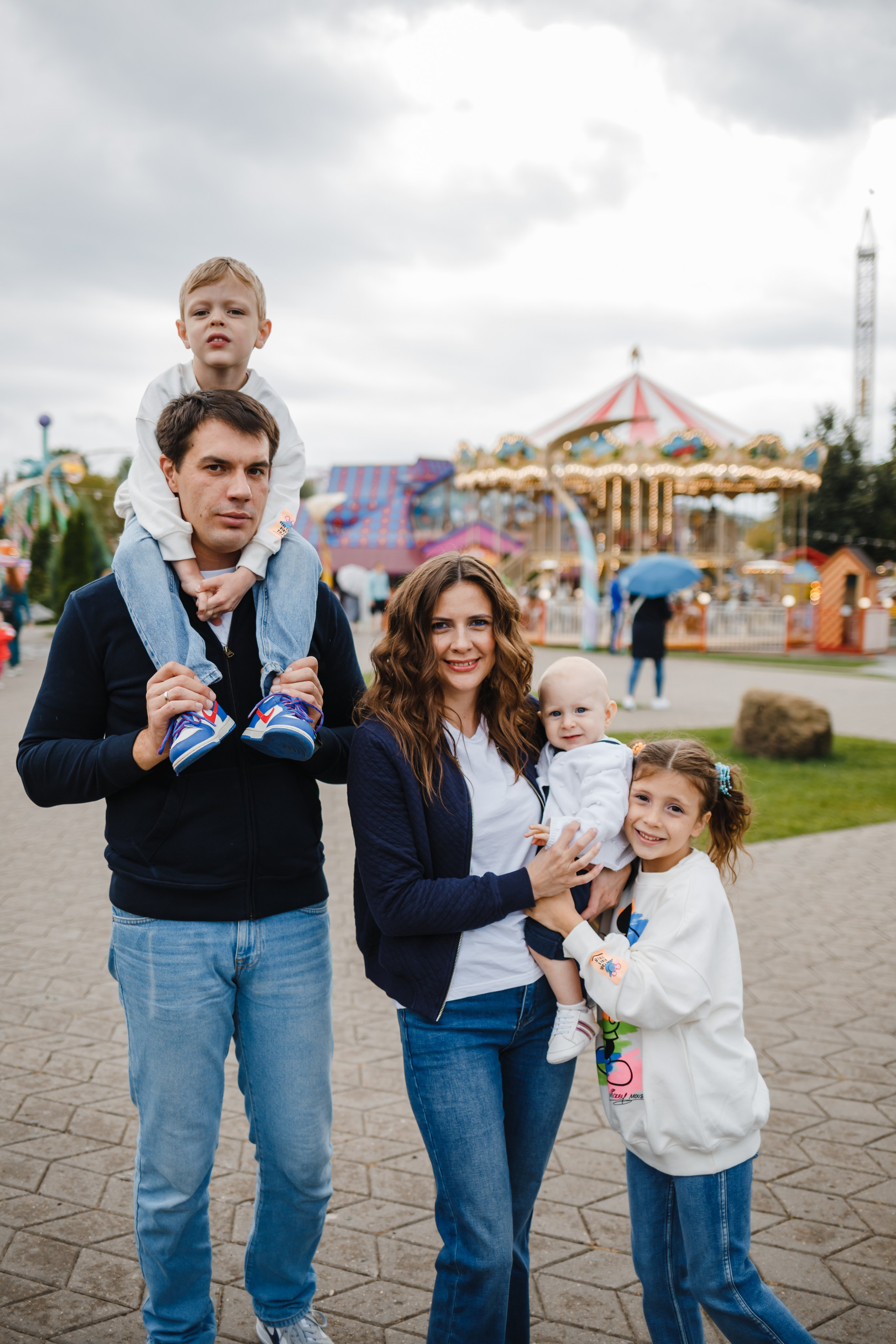 Карина и ее семья. Семейный фотограф Николаева Ольга