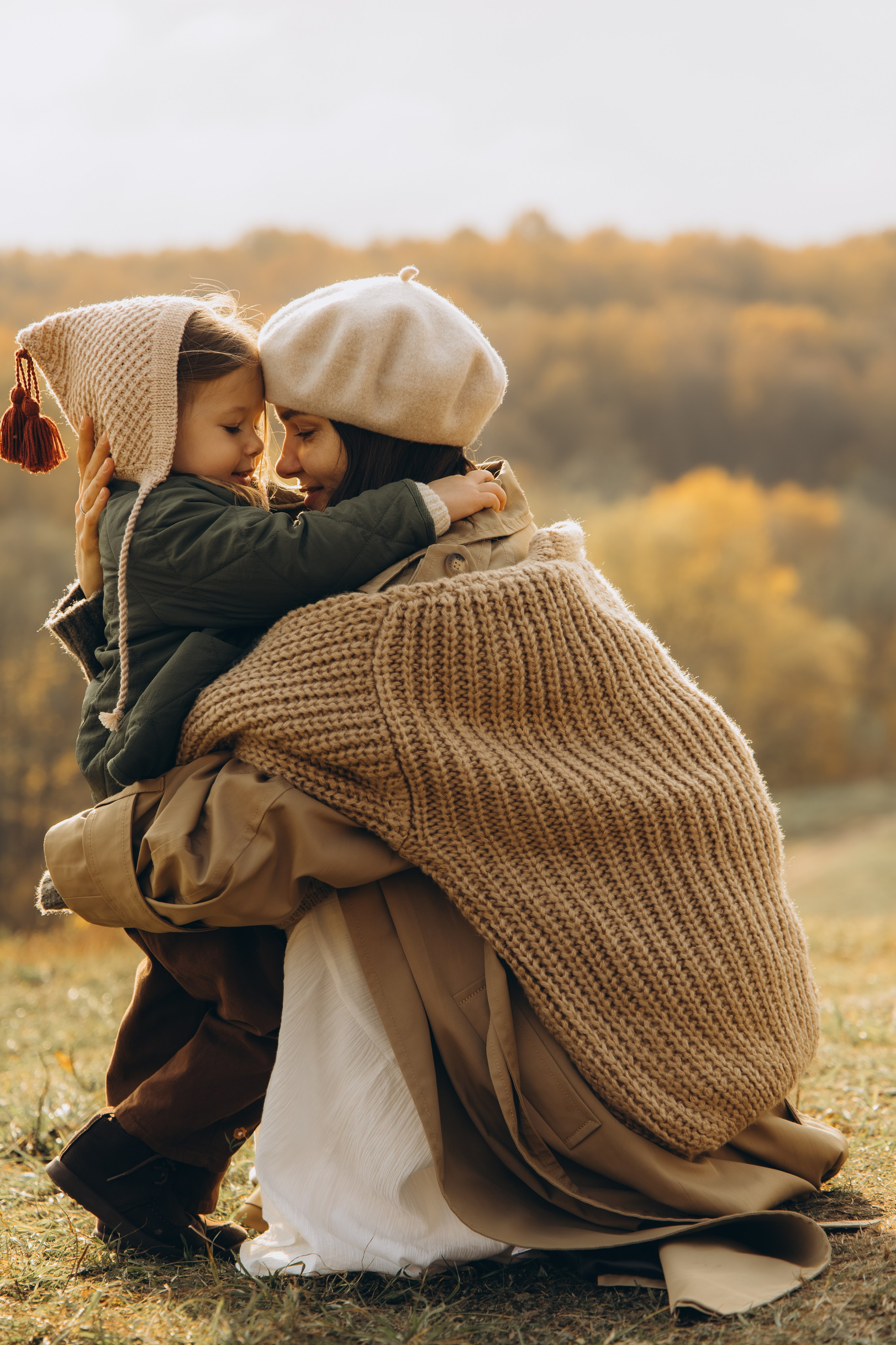 Теплая осенняя история. Семейный фотограф в Москве Лоншакова Кристина