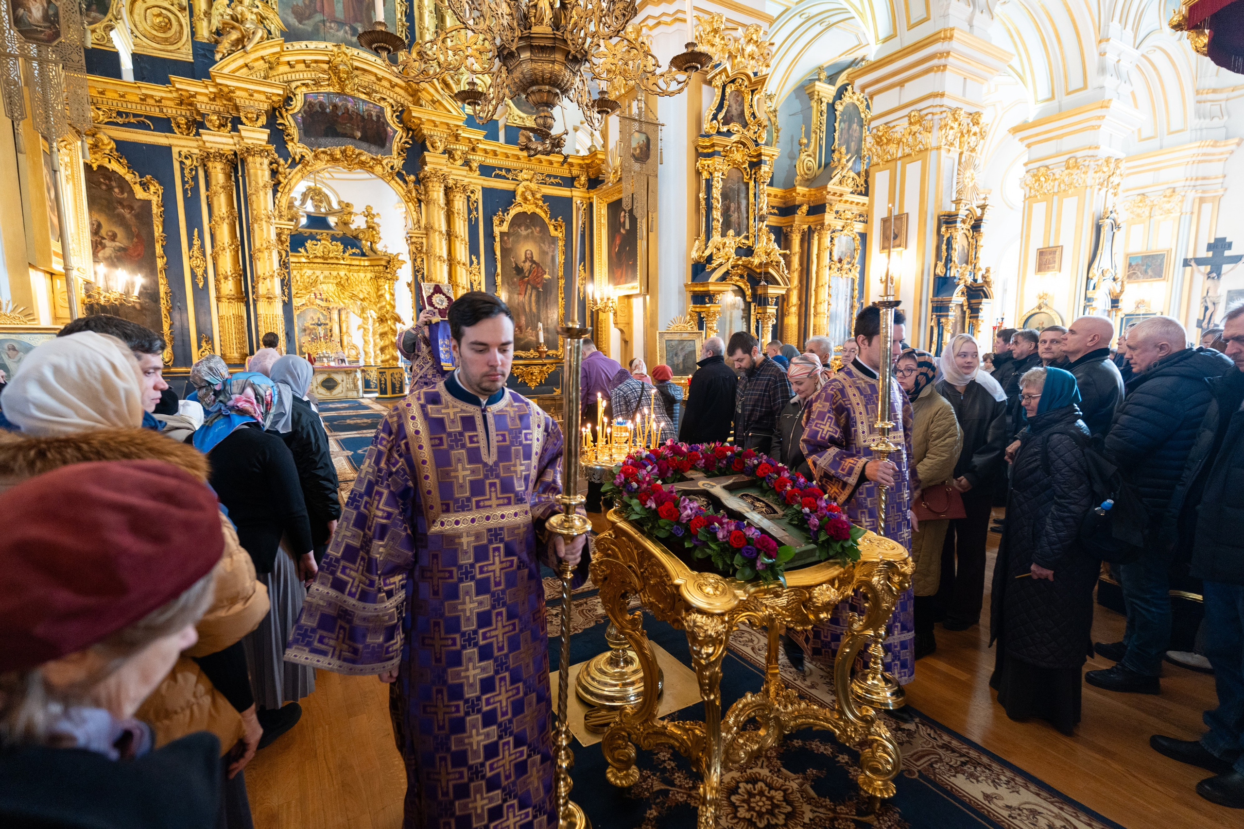 Неделя 3-я Великого поста, Крестопоклонная. НИКОЛО-БОГОЯВЛЕНСКИЙ МОРСКОЙ СОБОР