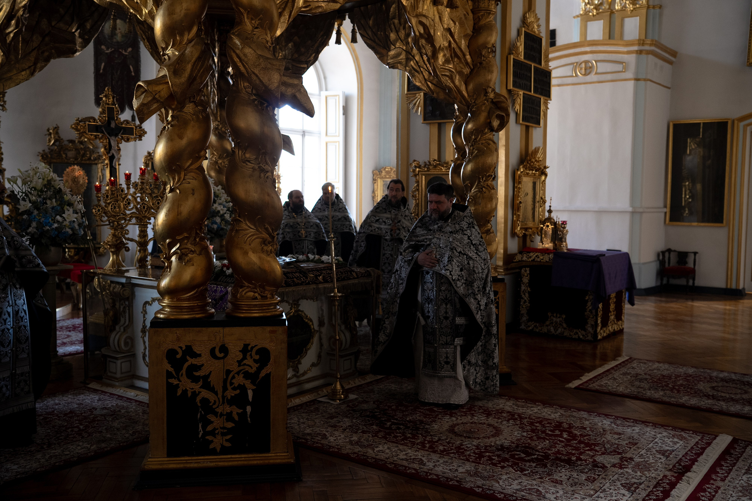 Великая пятница. Вечерня с выносом Плащаницы. НИКОЛО-БОГОЯВЛЕНСКИЙ МОРСКОЙ СОБОР