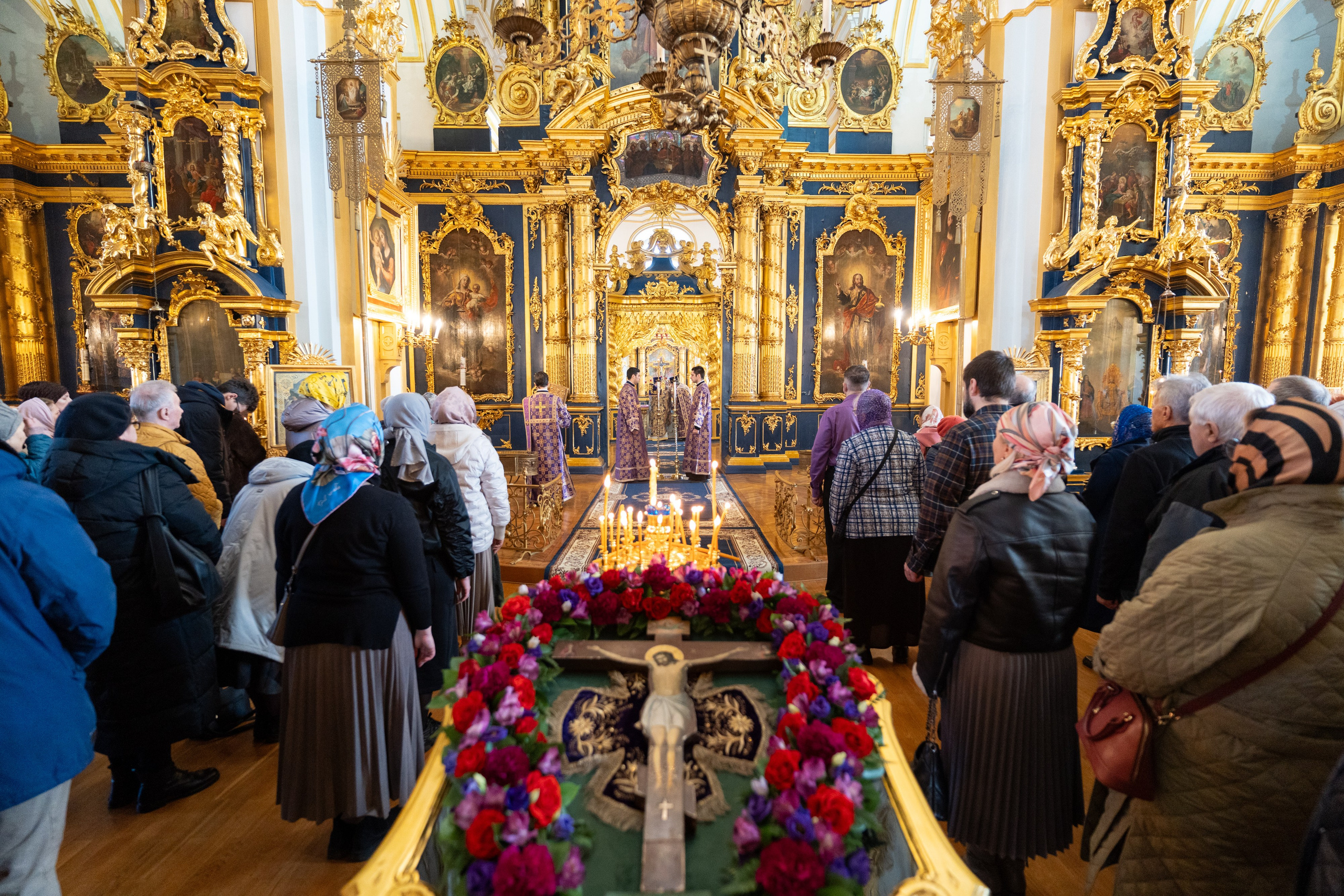 Неделя 3-я Великого поста, Крестопоклонная. НИКОЛО-БОГОЯВЛЕНСКИЙ МОРСКОЙ СОБОР