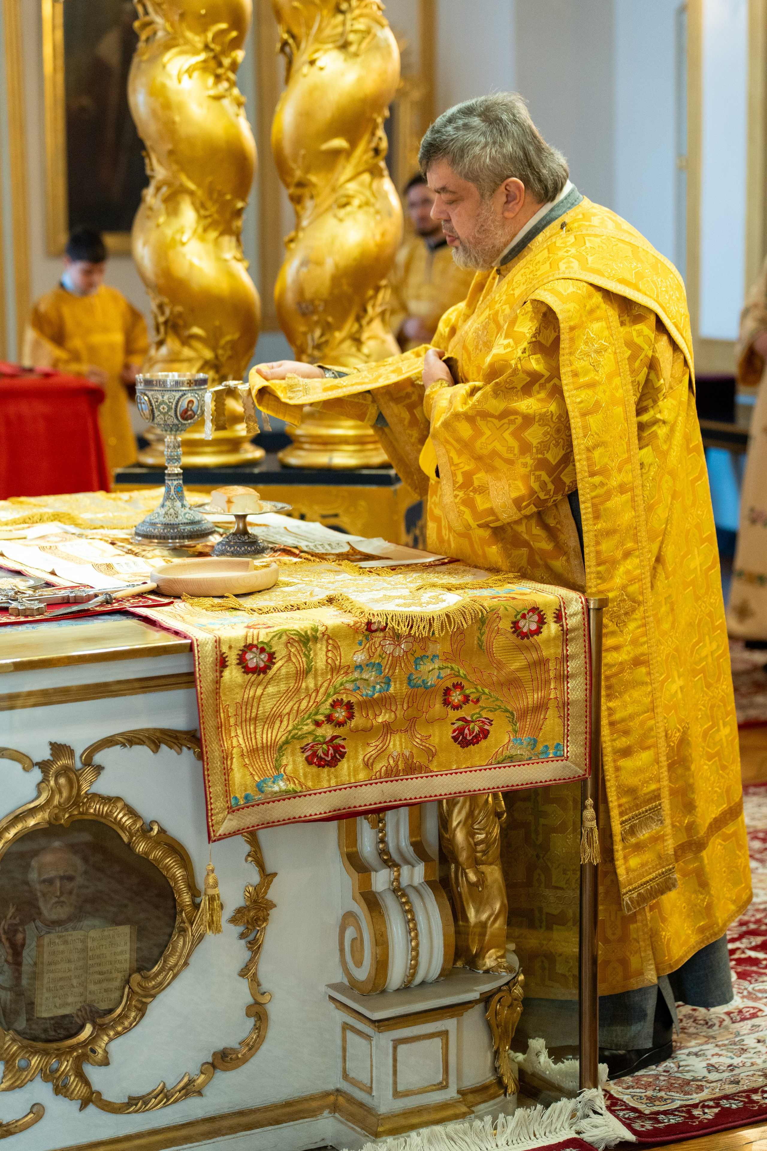 Неделя 23-я по Пятидесятнице. Мчч. Акепсима епископа, Иосифа пресвитера и Аифала диакона. Обновление храма вмч. Георгия в Лидде. НИКОЛО-БОГОЯВЛЕНСКИЙ МОРСКОЙ СОБОР