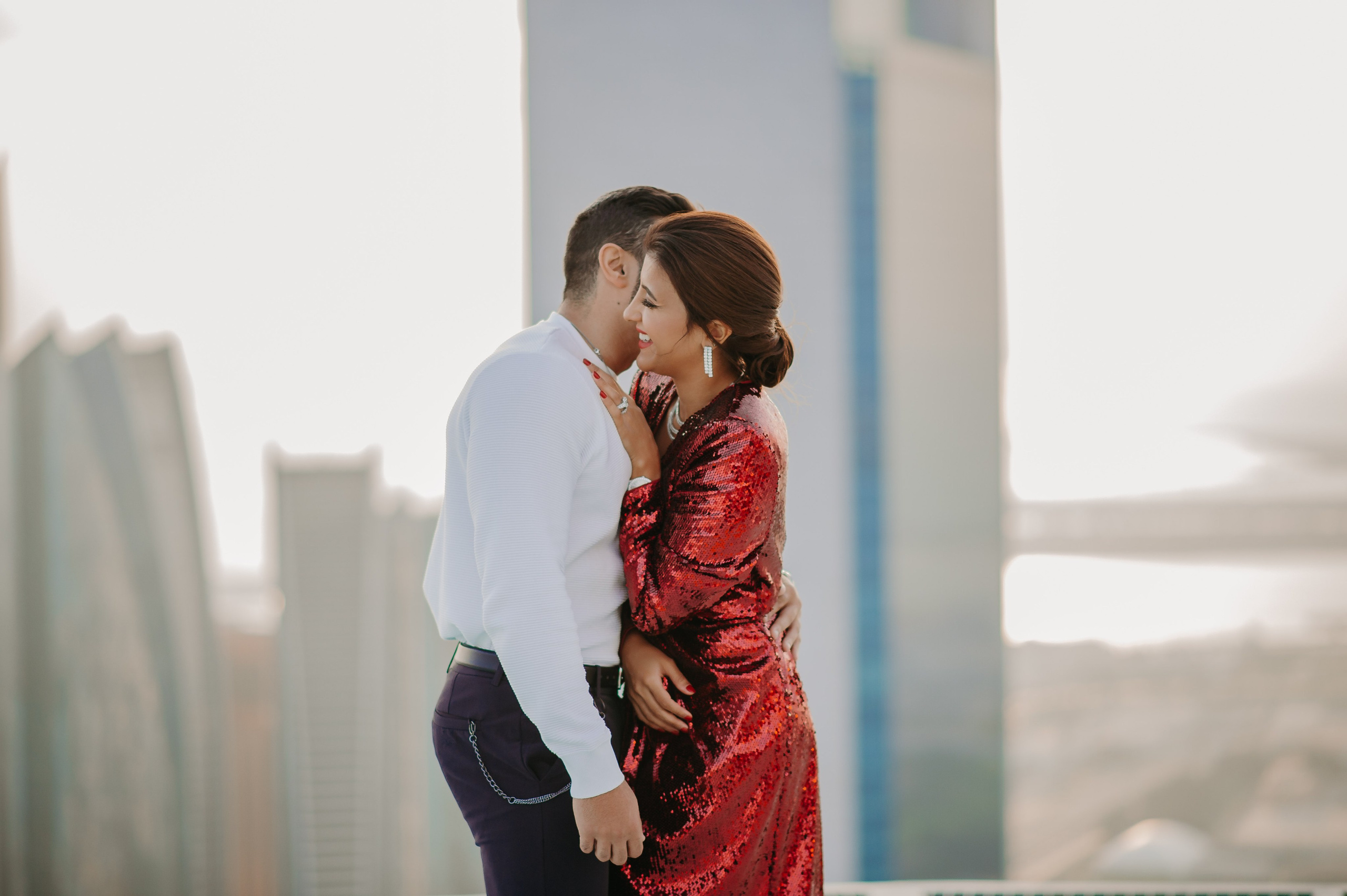 Love Story на высоте (Абу Даби). Фотограф в Москве и Санкт-Петербурге Дарина