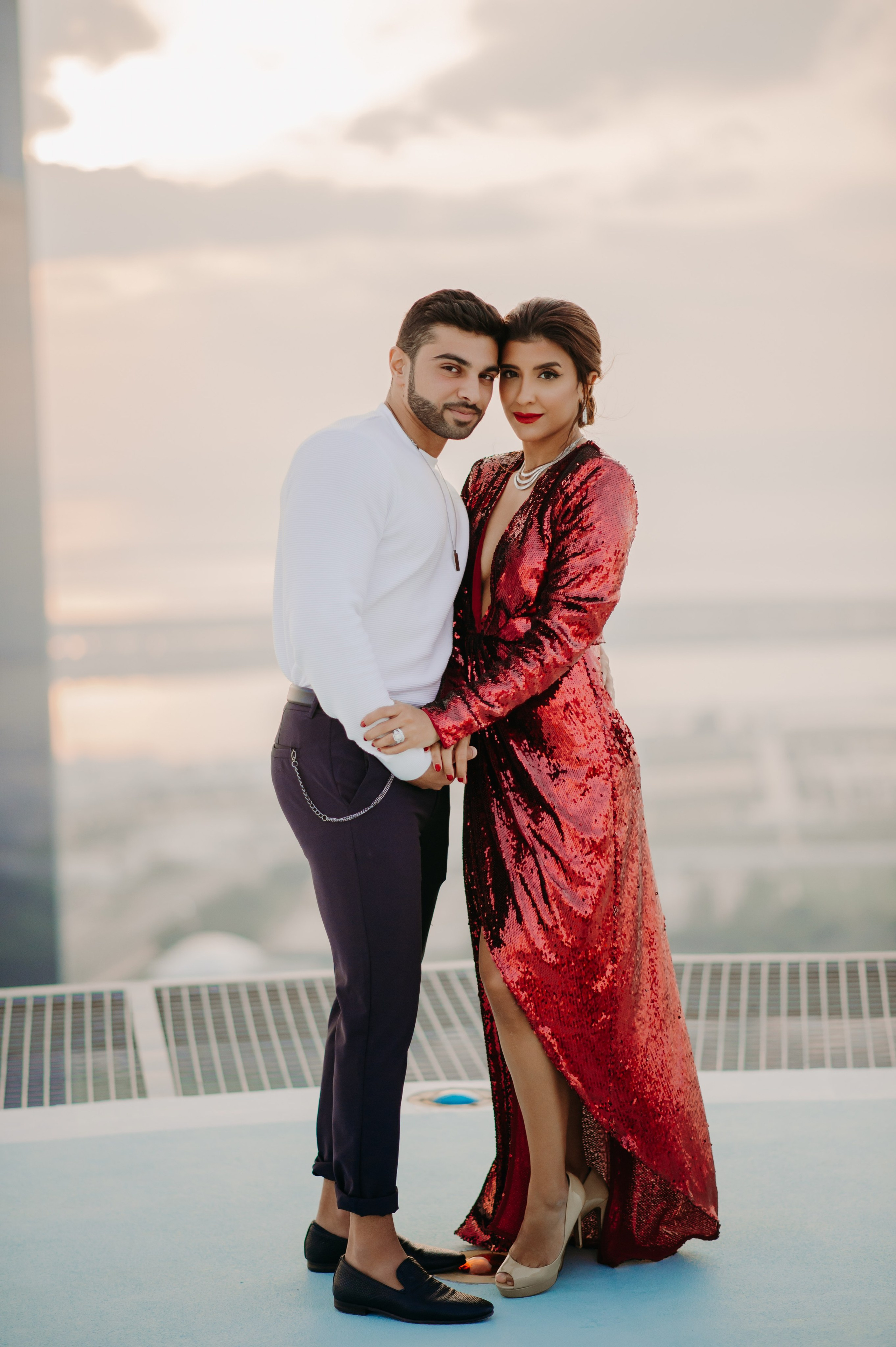 Love Story на высоте (Абу Даби). Фотограф в Москве и Санкт-Петербурге Дарина