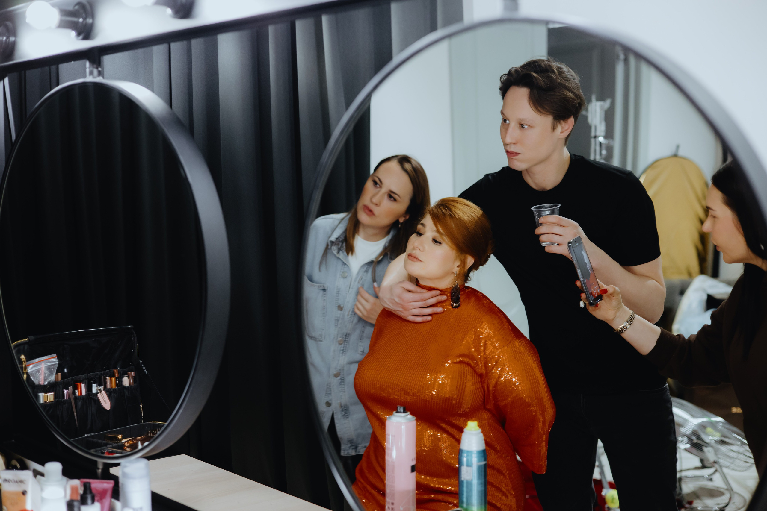 Backstage для журнала «Караван историй» с Юлией Куварзиной. Фотограф в Москве и Санкт-Петербурге Дарина