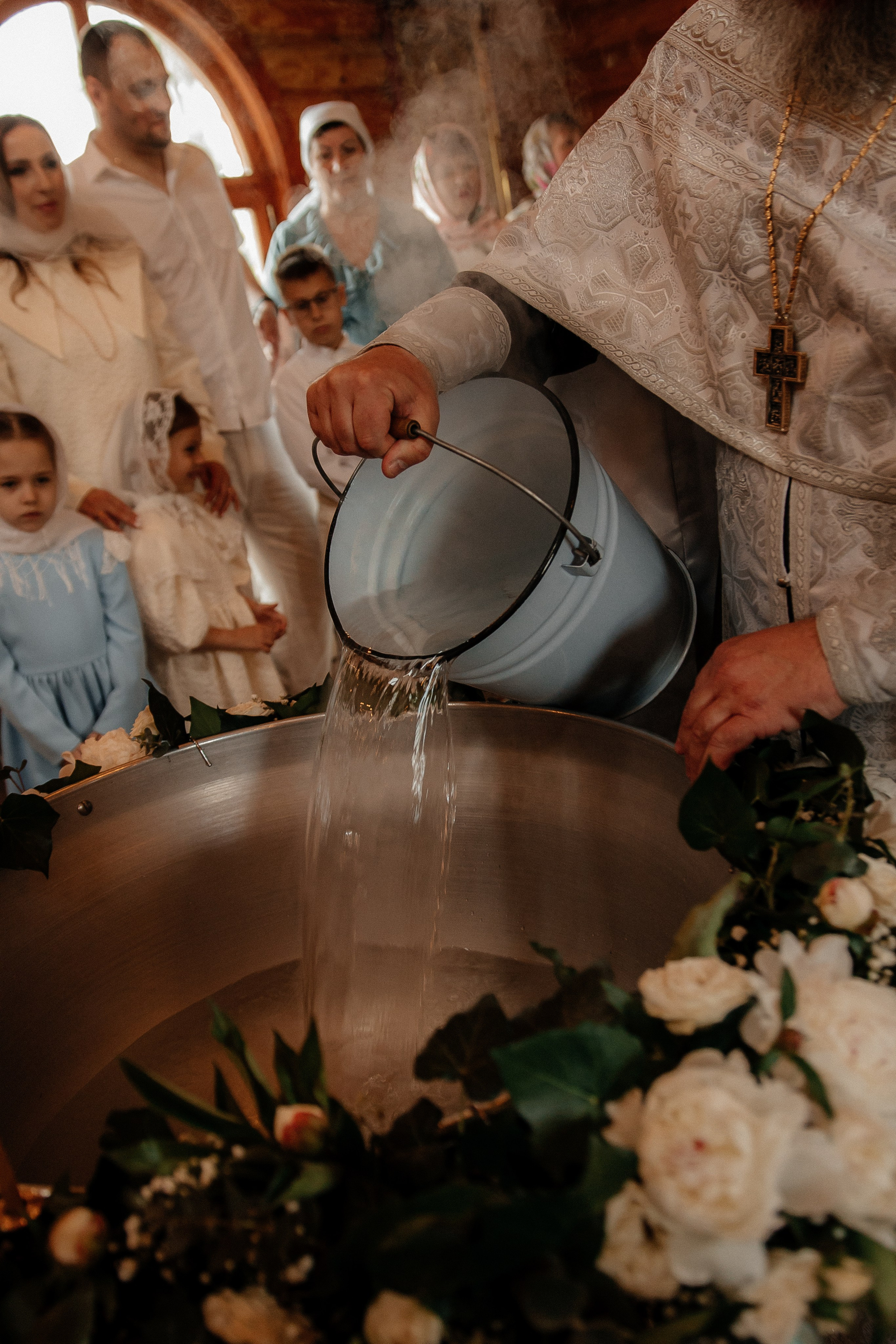 Крещение Андрюши. Фотограф Анастасия Ципура